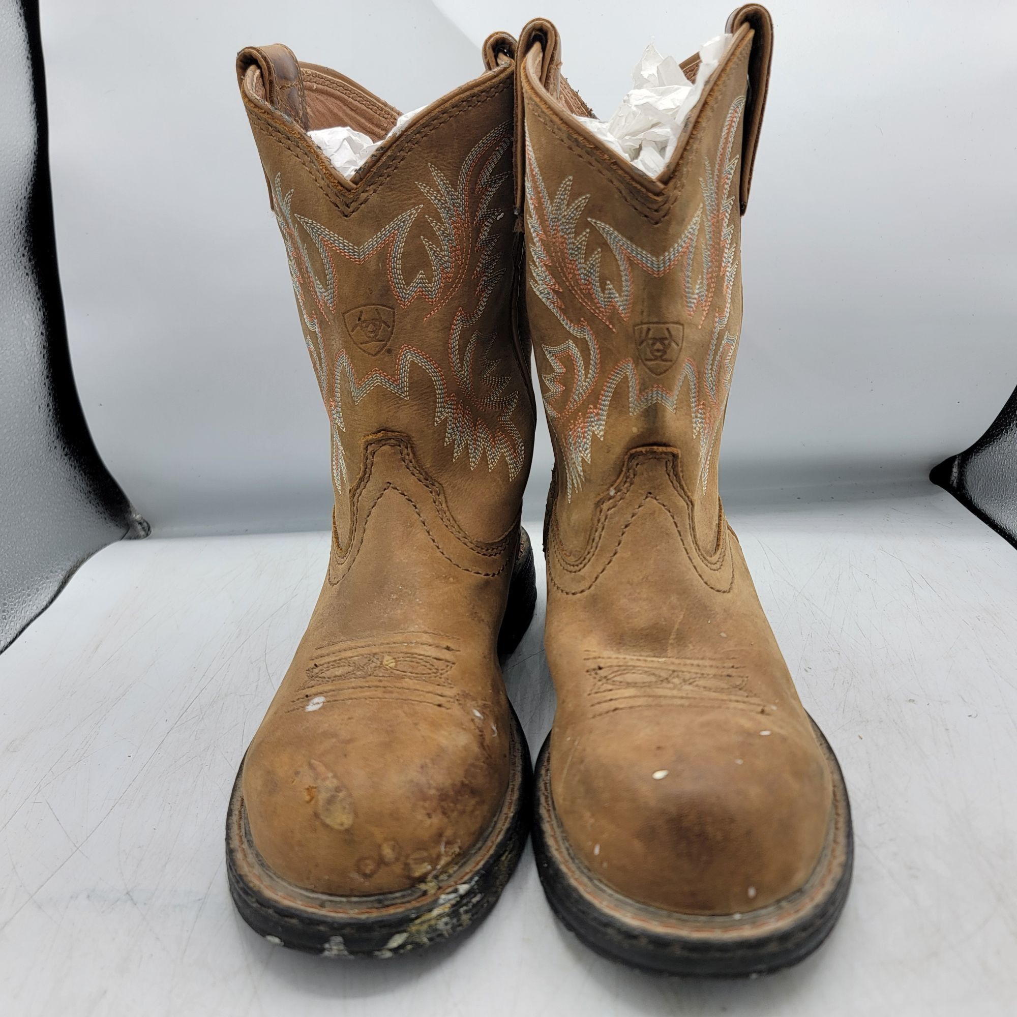 Ariat Ariat Tracey Womens 6 Brown Composite Toe Work Boots Casual Size US 6 / IT 36 - 2 Thumbnail