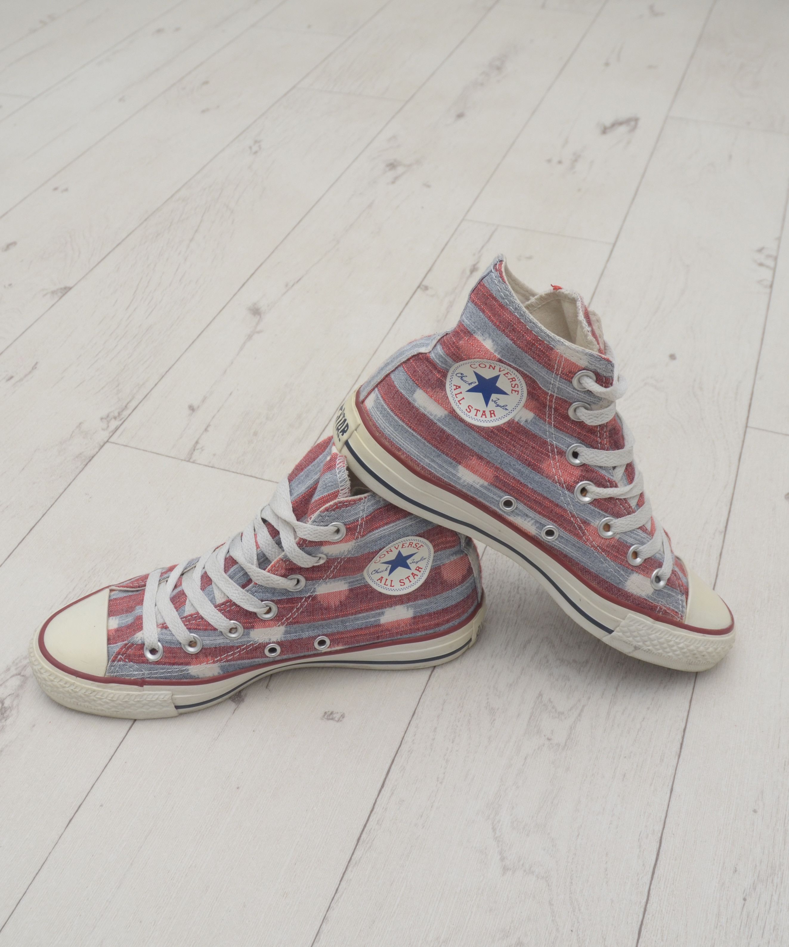 Converse × Vintage Converse USA Flag Chuck Taylor All Star High US 6.5 Polka Size US 6.5 / IT 36.5 - 5 Thumbnail