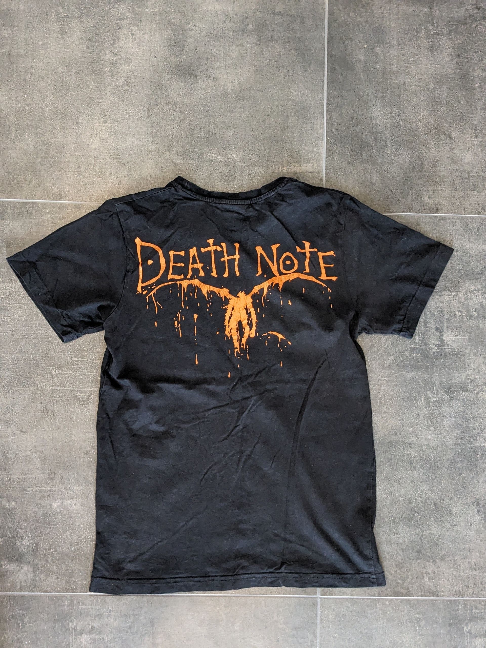 Japanese Brand Vintage Death Note T-Shirt Ryuk Print Cracked black Size US S / EU 44-46 / 1 - 2 Thumbnail