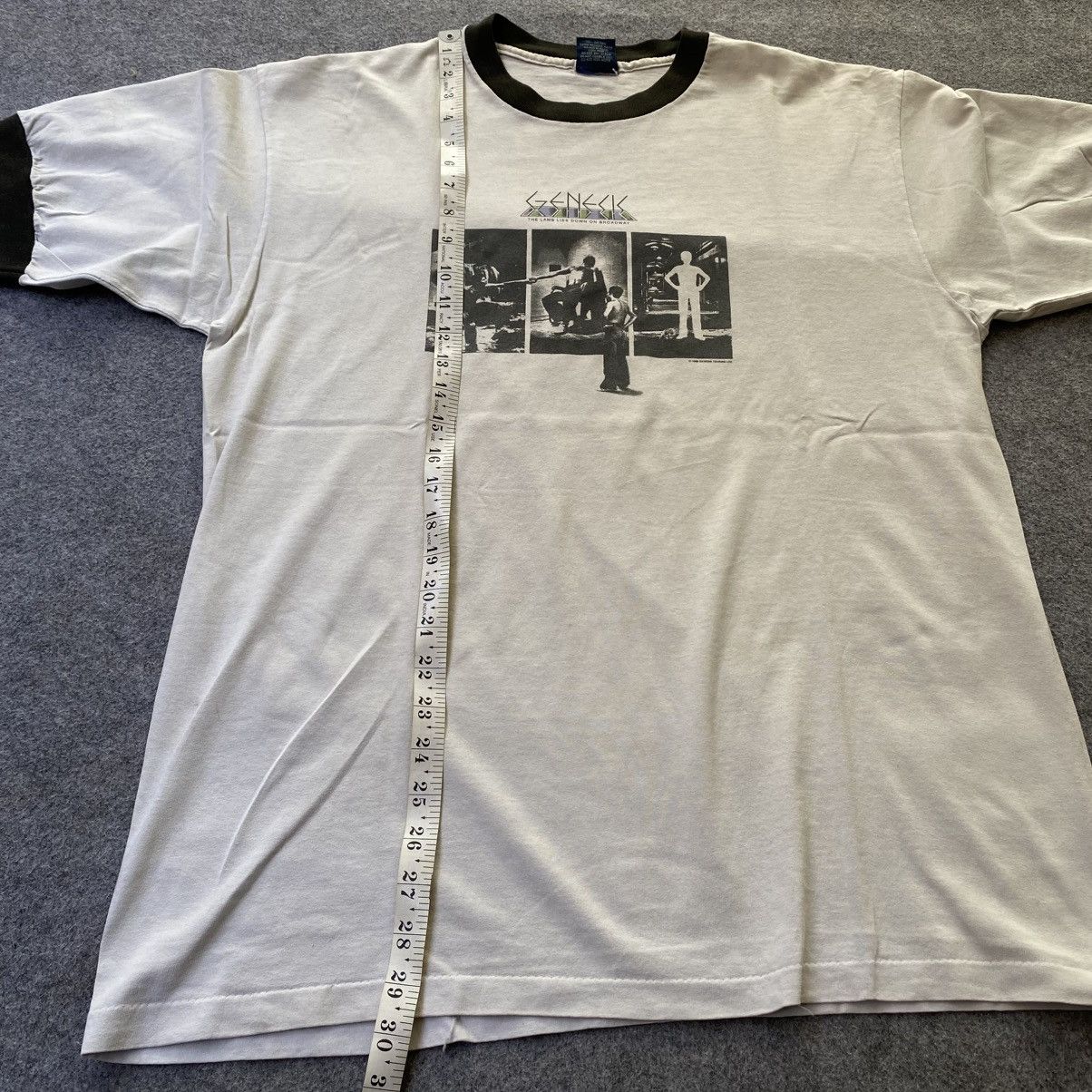 Band Tees Vintage Genesis "Turn It On Again" ringer T-shirt Size US XL / EU 56 / 4 - 9 Thumbnail