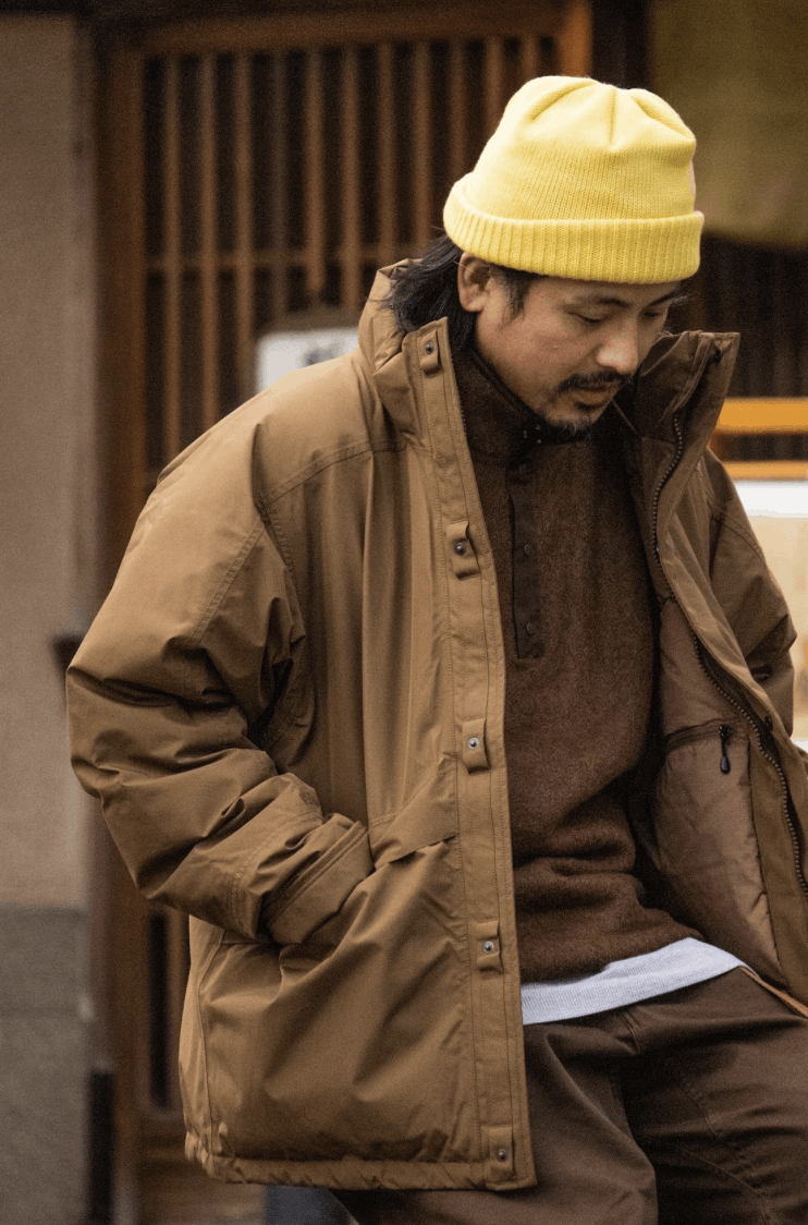 Nanamica aa . L . new . GORE-TEX . KODENSHI . SHORT DOWN COAT Size US L / EU 52-54 / 3 - 23 Thumbnail