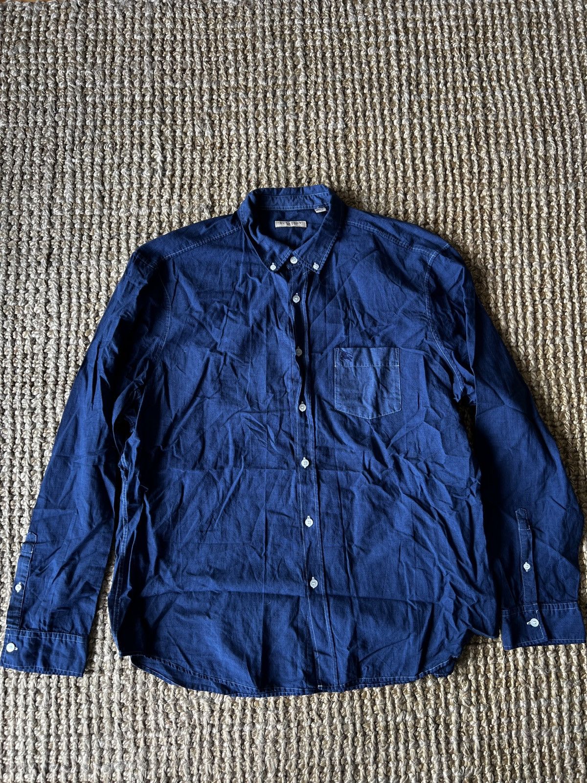 Burberry Burberry Brit Jeans Shirt Size US XL / EU 56 / 4 - 2 Thumbnail