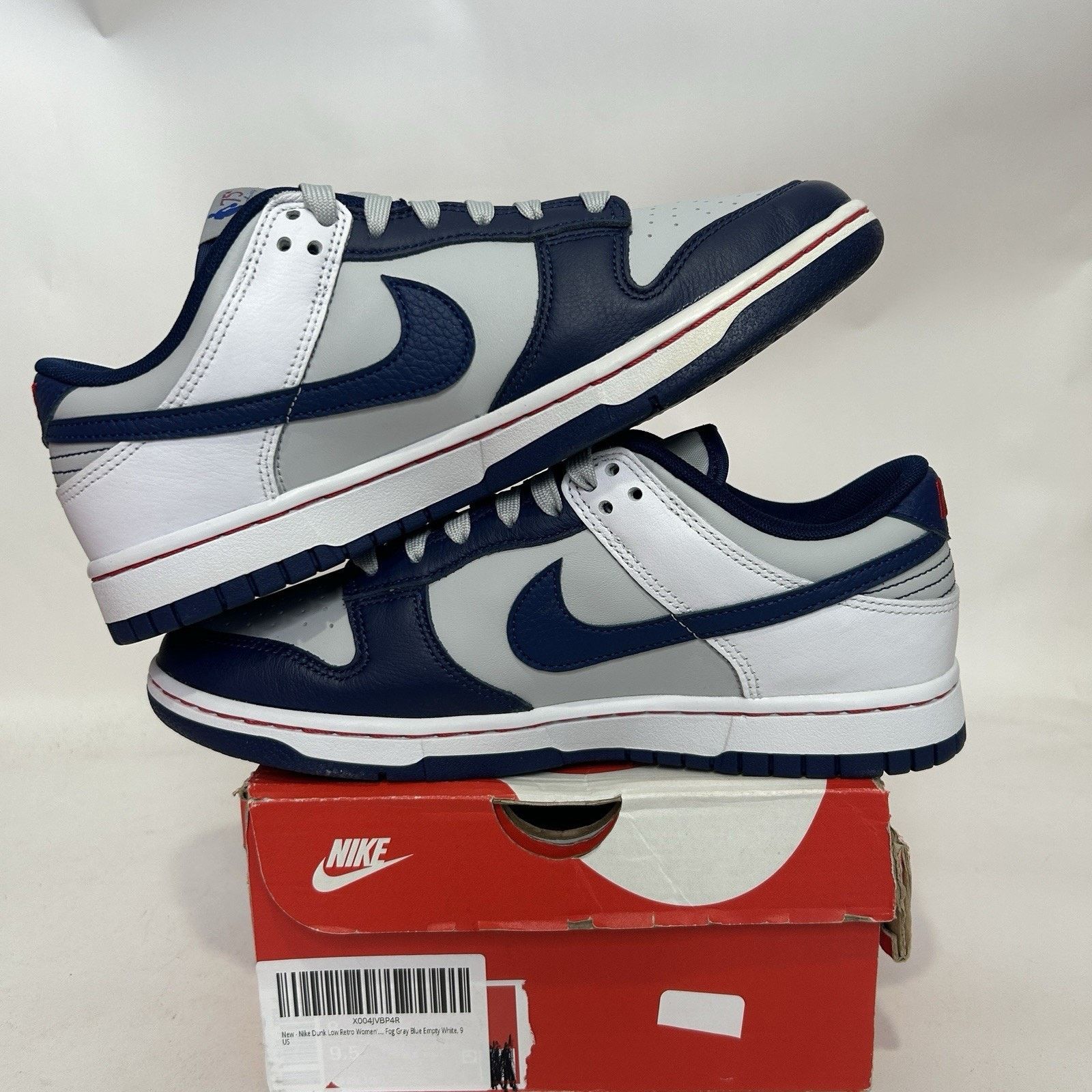 Nike Nike NBA x Dunk EMB Low 75th Anniversary - “Nets” Size US 8 / EU 41 - 3 Thumbnail