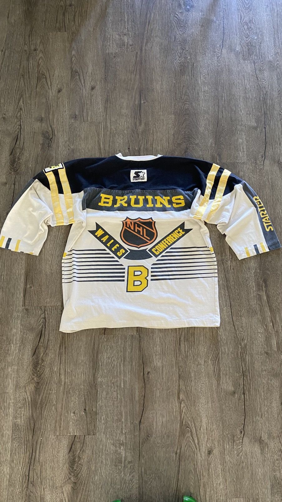 Other 80s Starter Bruins Long-Sleeve Tee Size US L / EU 52-54 / 3 - 4 Thumbnail