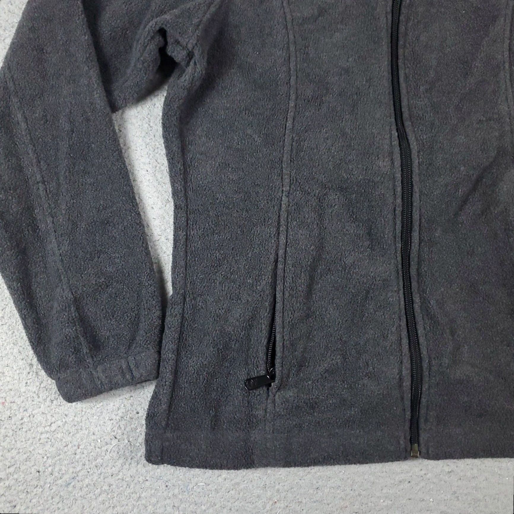 Vintage Columbia Jacket Womens Small Gray Fleece Full Zip Regular Fit All Seasons Size S / US 4 / IT 40 - 4 Thumbnail