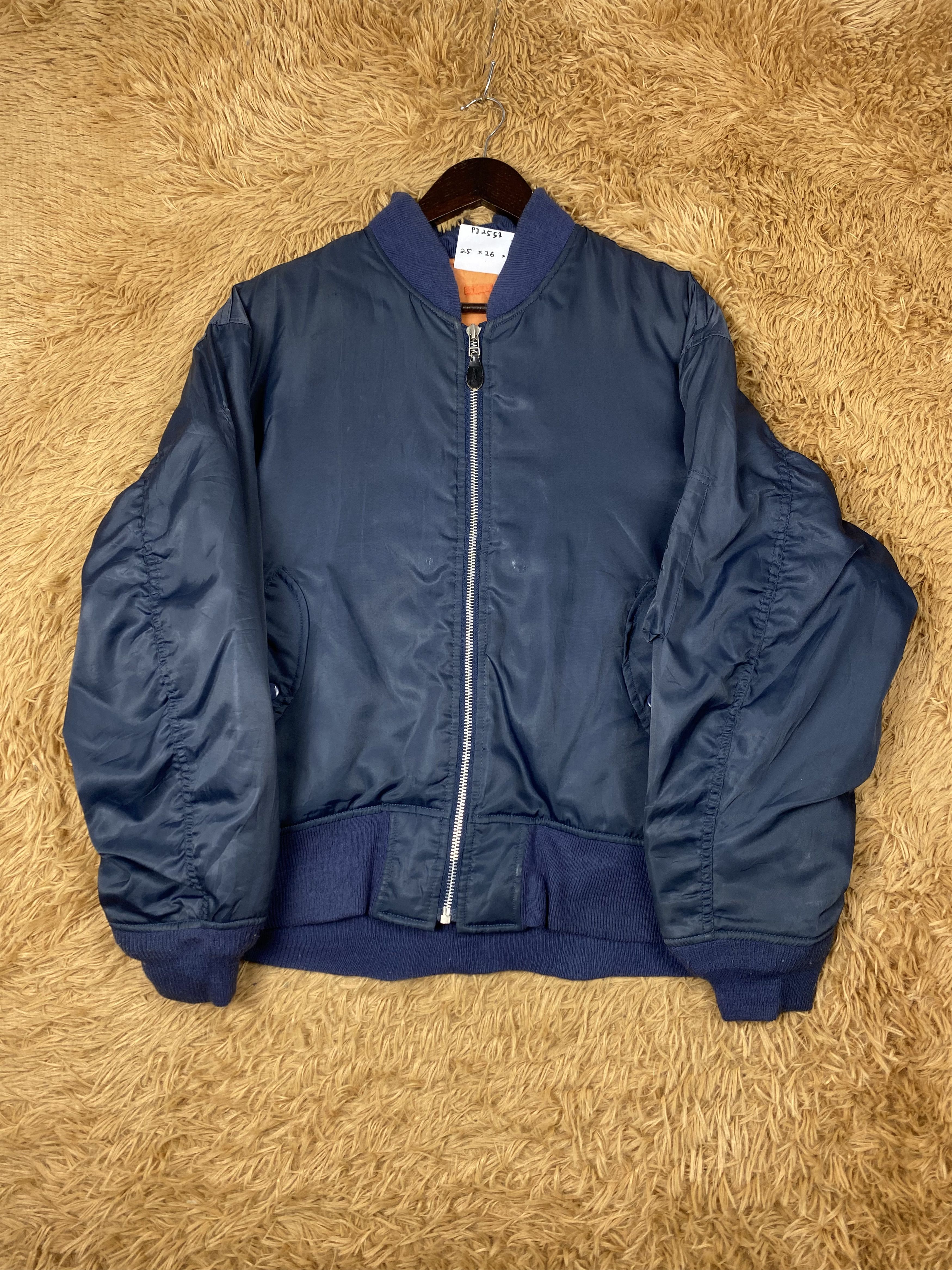 Japanese Brand Vintage Japanese Brand Bombers Jacket PJ2553 Size US L / EU 52-54 / 3 - 3 Thumbnail