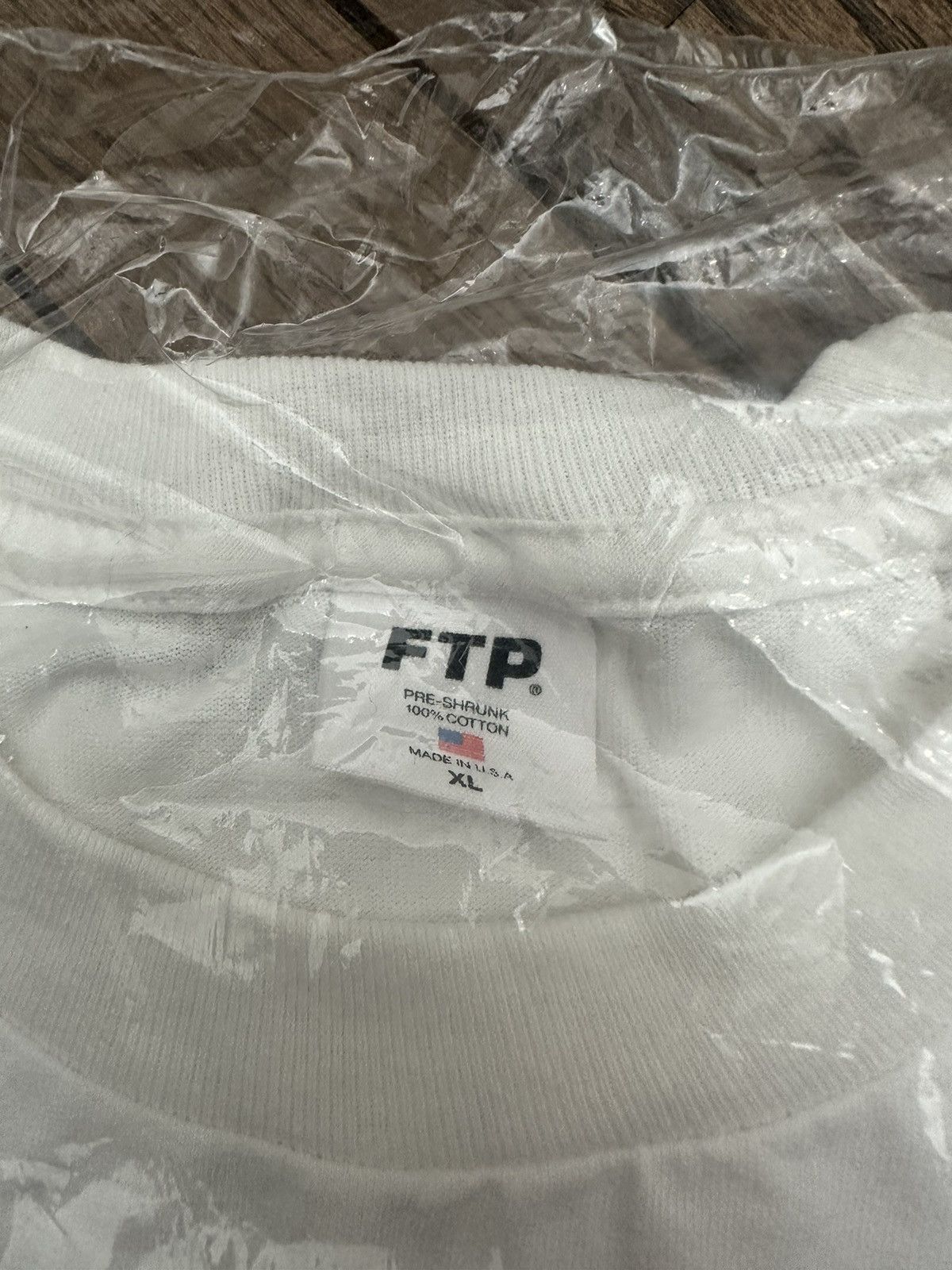 Fuck The Population Fuck The Population White Tragedy Logo Tee Sz. XL FTP Size US XL / EU 56 / 4 - 5 Thumbnail