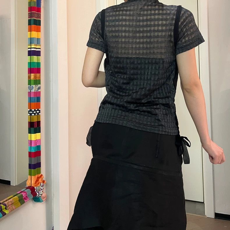 Other Comme Des Garcons Semi-permeable cotton black short sleeve Size S / US 4 / IT 40 - 2 Thumbnail