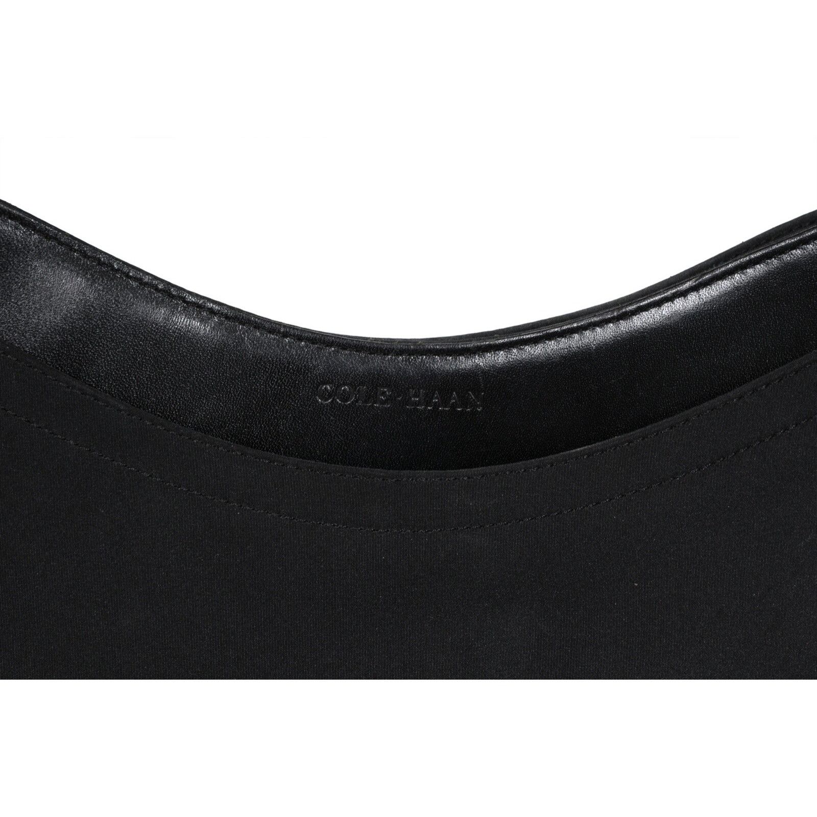 Cole Haan Shoulder Bag Black Nylon Adjustable Leather Size ONE SIZE - 3 Thumbnail