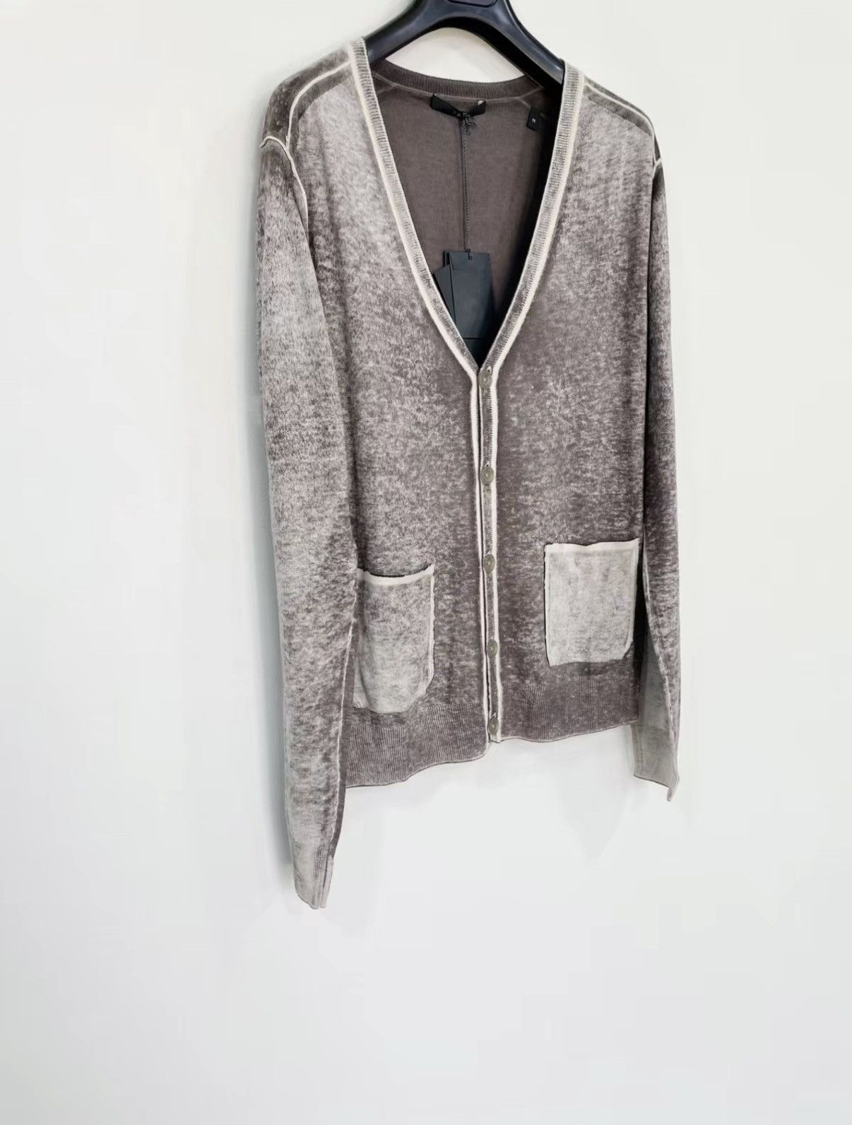 Z Zegna ZEGNA Silk & Cashmere Knit Cardigan J30 Size US L / EU 52-54 / 3 - 2 Thumbnail