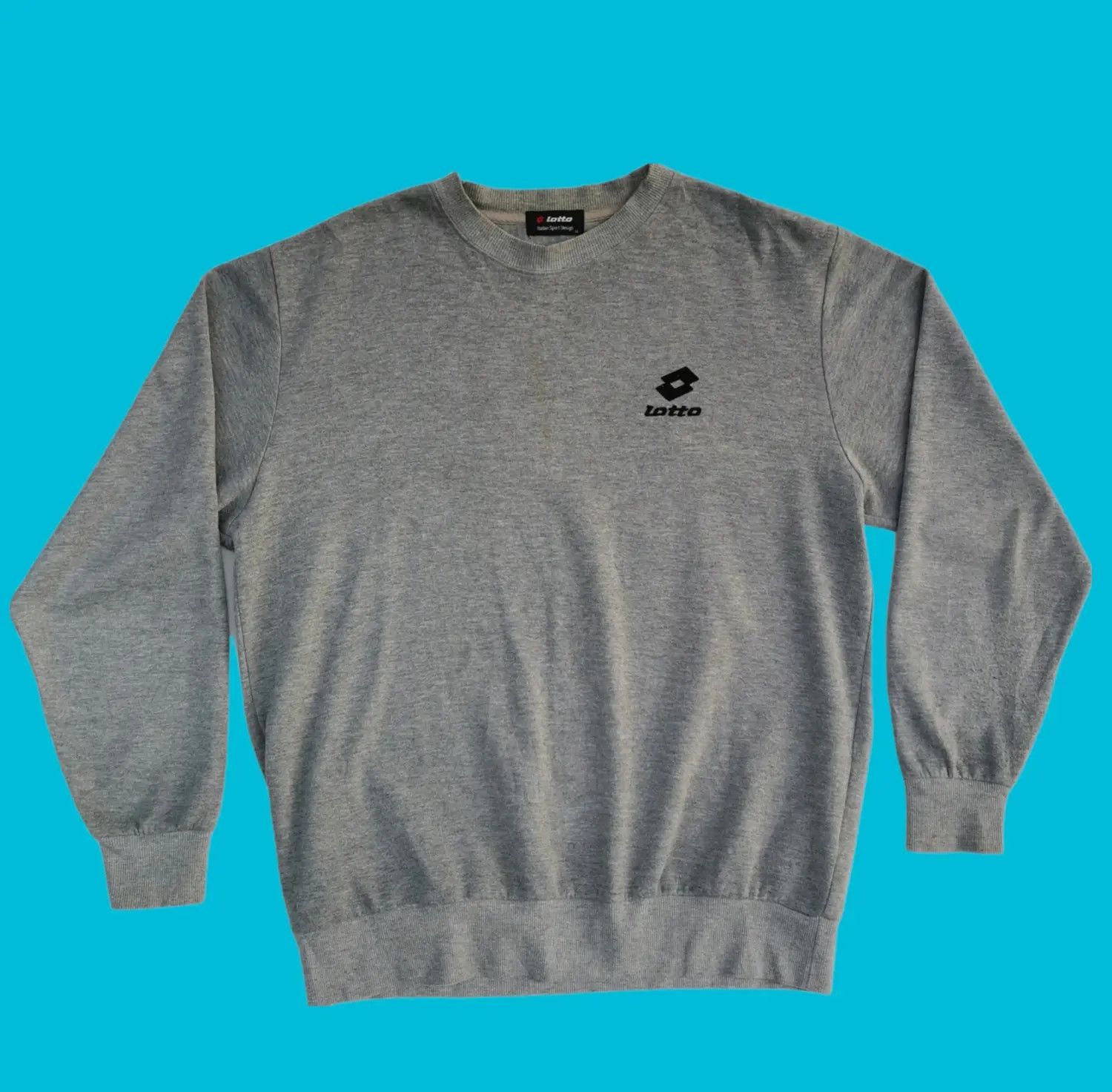 Lotto Sport Vintage!!! Lotto Italian Sport Design Small Logo Sweatshirt Size US L / EU 52-54 / 3 - 1 Thumbnail