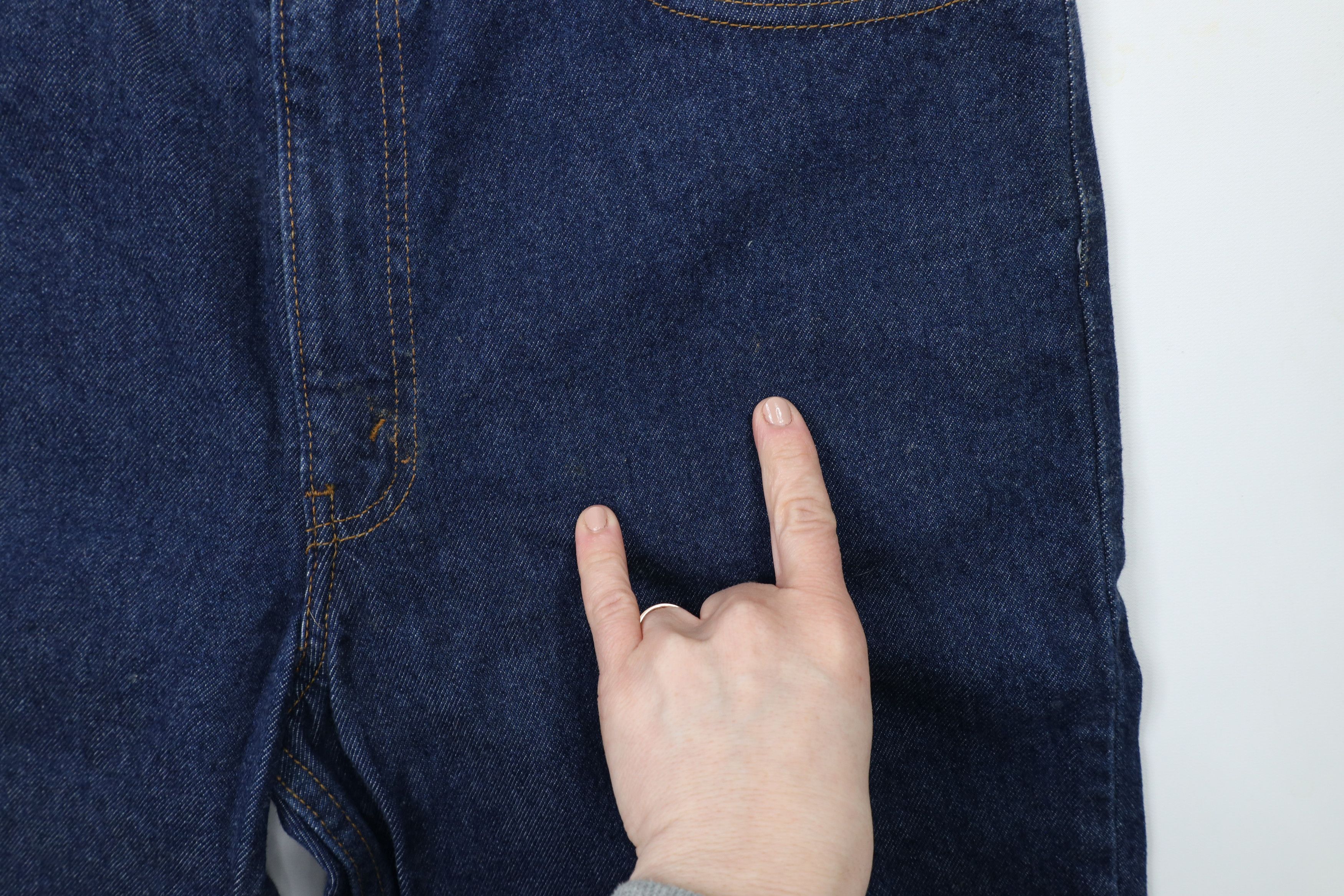 Levi's × Vintage Vintage 90s Levis 517 Western Bootcut Denim Jeans Blue Size US 38 / EU 54 - 5 Thumbnail