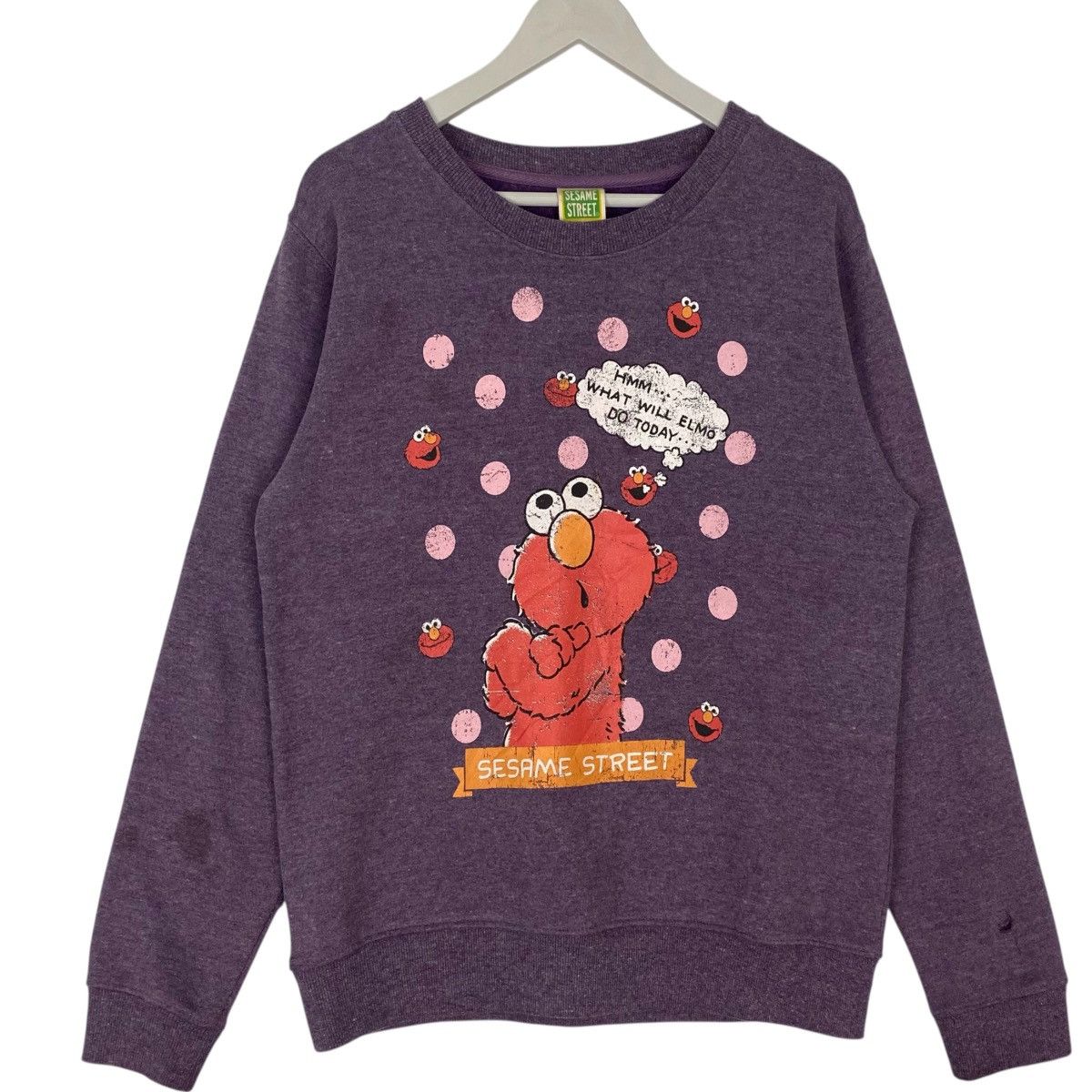 Other Vintage Sesame Street Sweatshirt Crewneck Big Logo Size M Size US M / EU 48-50 / 2 - 1 Thumbnail