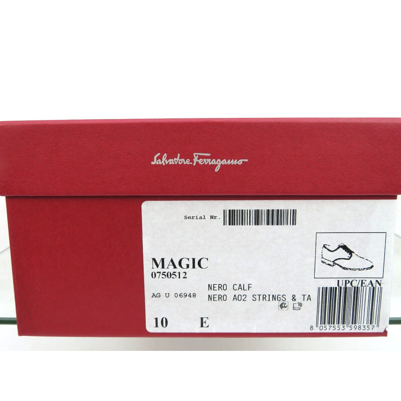 Salvatore Ferragamo FERRAGAMO MAGIC BLACK PATENT LEATHER DRESS DERBY OXFORD 10 E Size US 11 / EU 44 - 12 Thumbnail