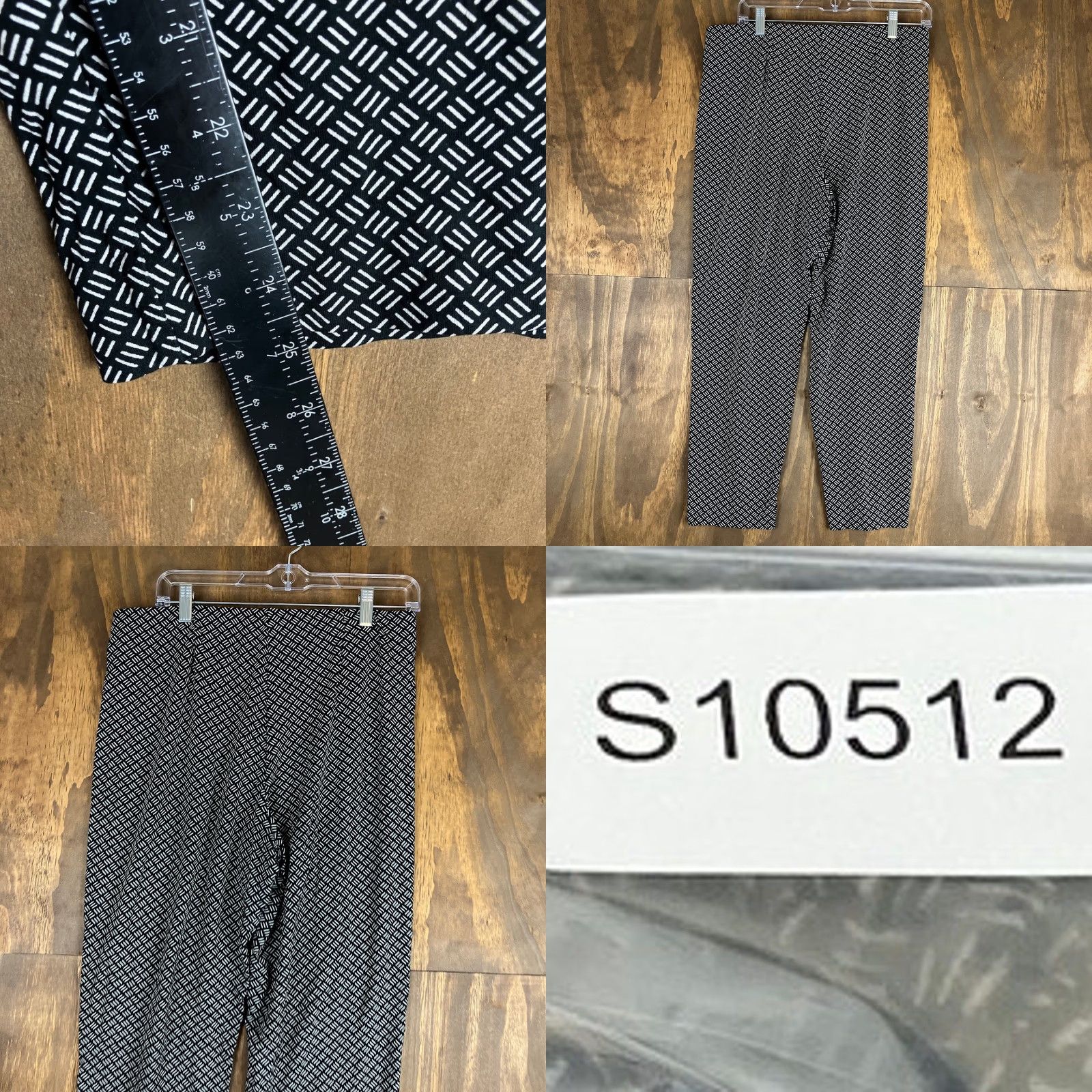 Vintage J Jill Women Pants Black Wearever Collection Forward Seam Slim Ankle Stretch MP Pants Regular Size 32" / US 10 / IT 46 - 8 Thumbnail