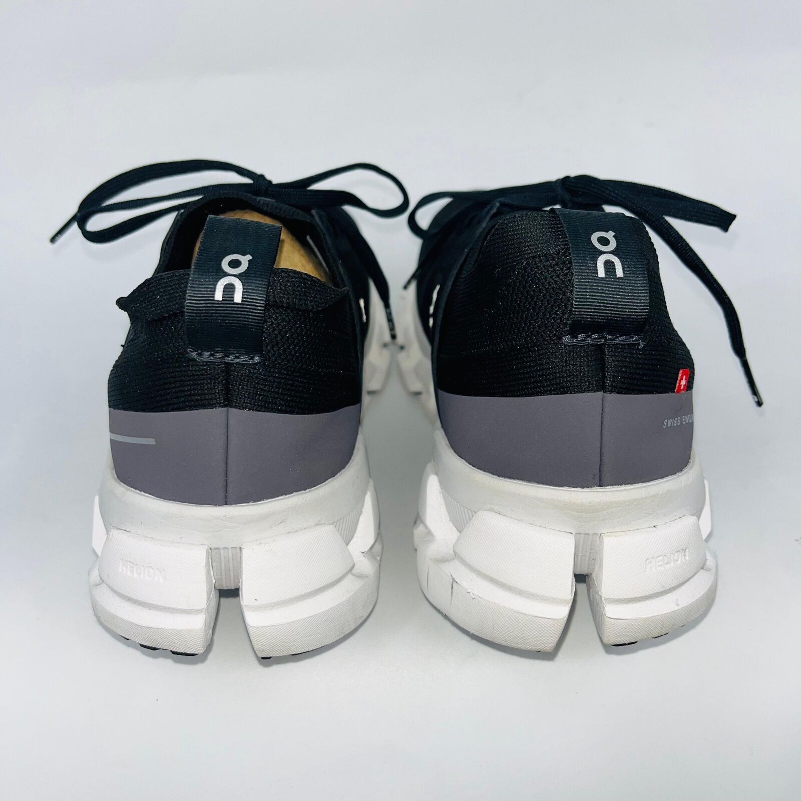 Cloud Kicker ON-RUNNING WOMENS CLOUDSWIFT 3 BLACK SNEAKERS SIZE 10B Size US 10 / IT 40 - 3 Thumbnail