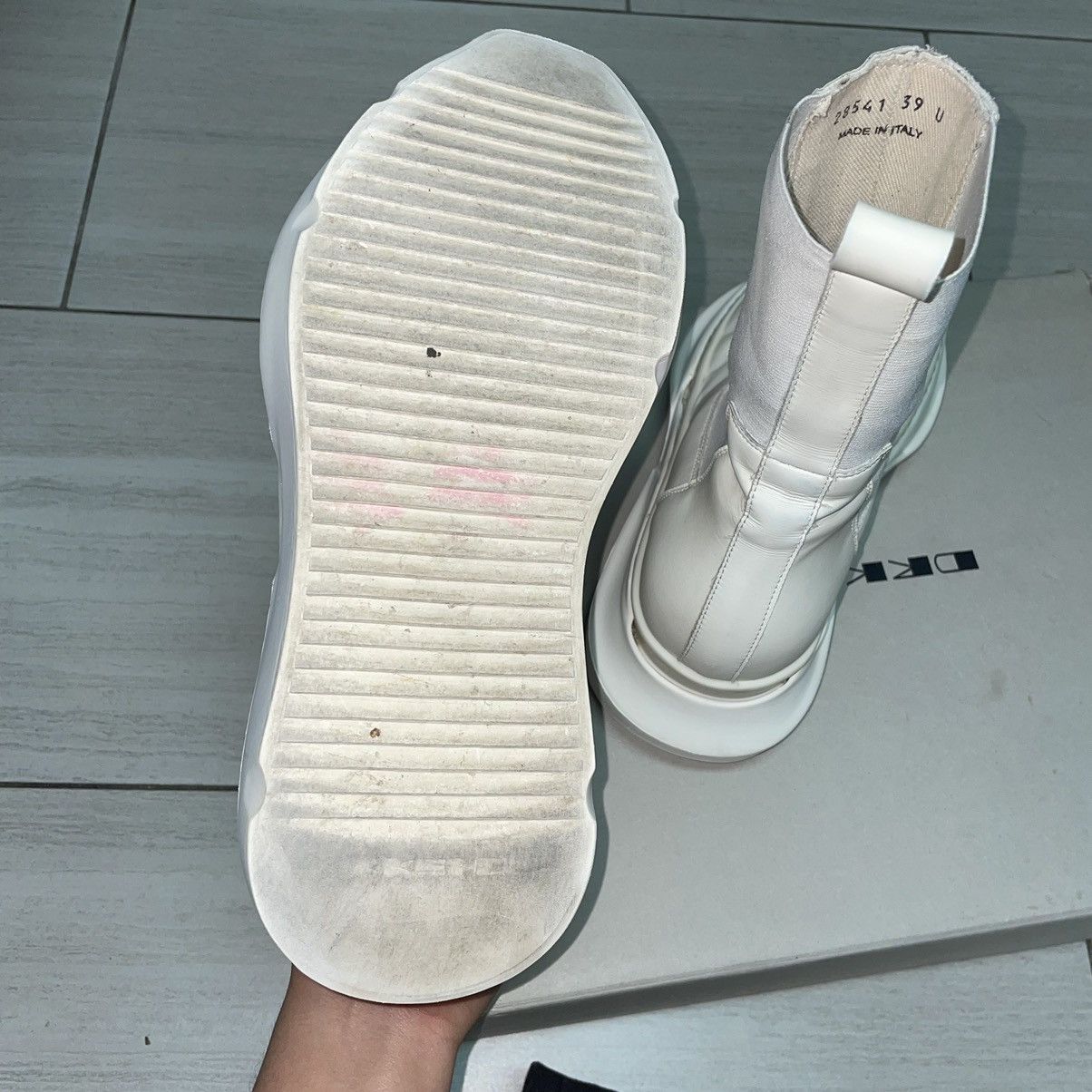 Rick Owens Rick Owens Beetle Abstract Boots size 39 Size US 7 / EU 40 - 12 Thumbnail