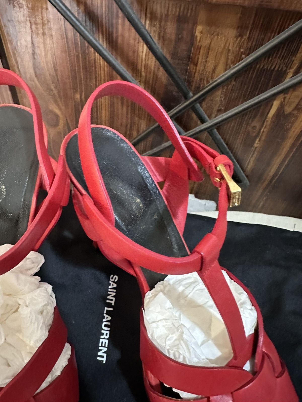 Saint Laurent Paris YSL TRIBUTE PUMPS / size 37/7 Size US 7 / IT 37 - 3 Thumbnail