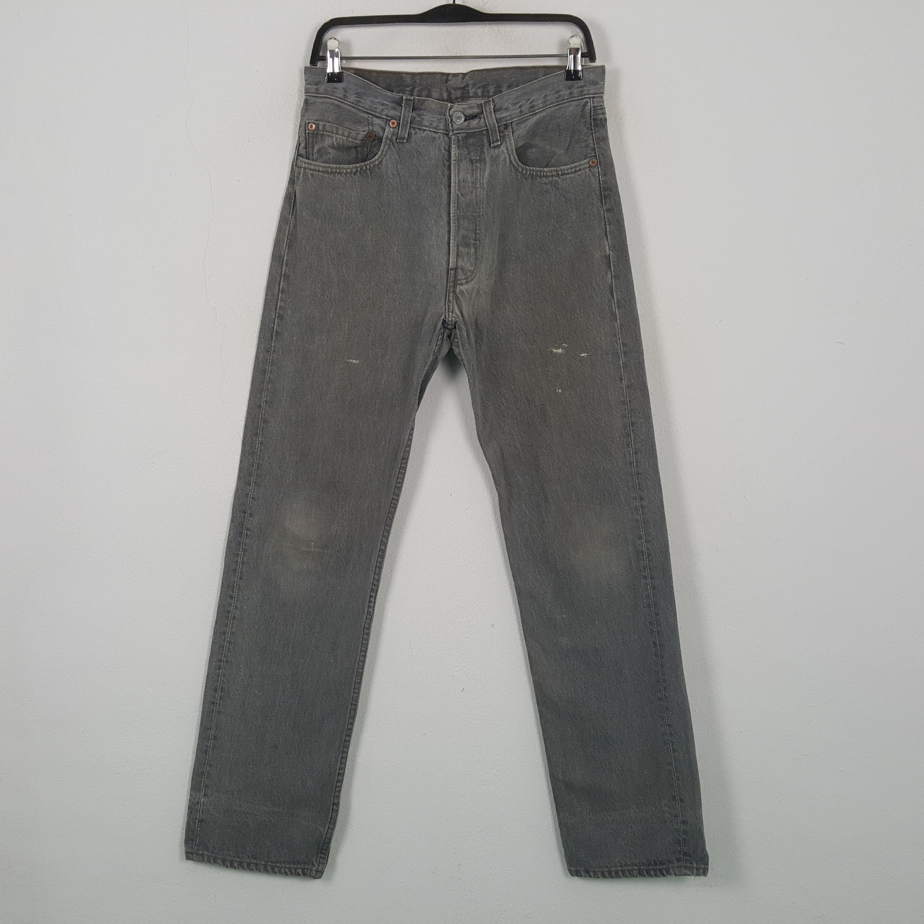 Levi's Levis 501 Made in USA Gray Jeans RR10 Size US 30 / EU 46 - 1 Thumbnail