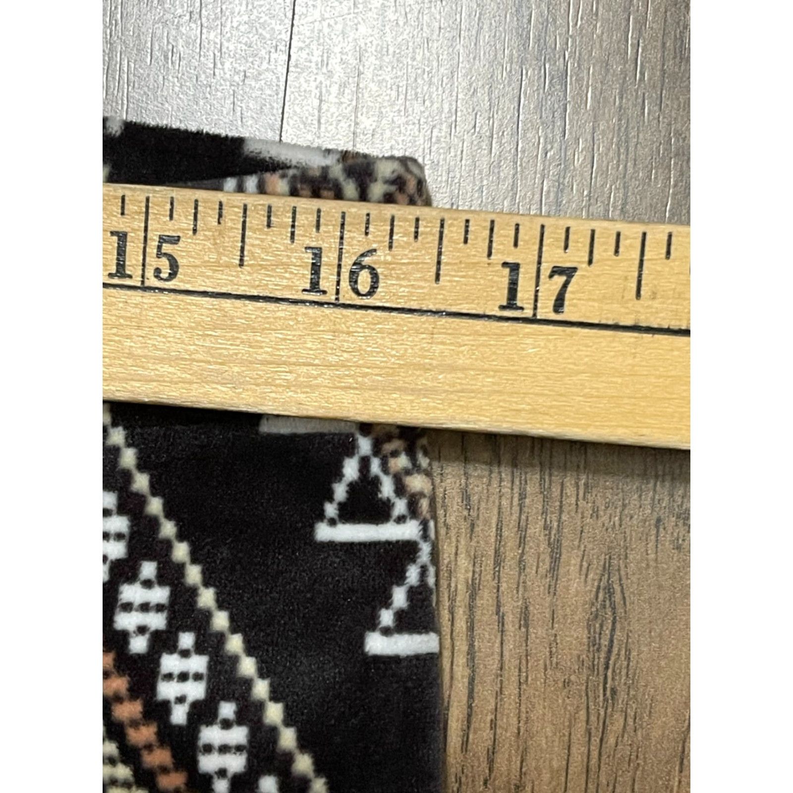 Vintage **Women's Pull On Brown White Tan No Boundaries XXL Leggings** User: Women's Pull On No Boundaries Brown White Tan XXL Leggings Size 40" / US 18 - 3 Thumbnail