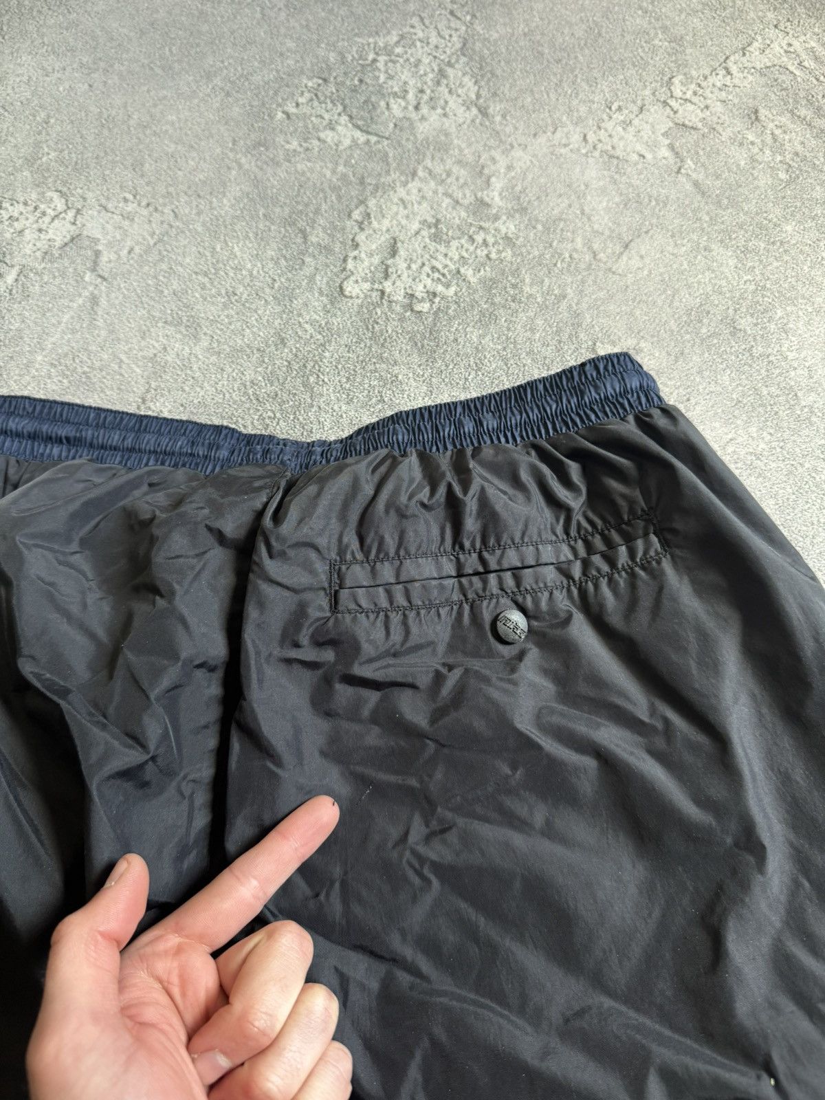 Nike × Vintage Nike M/size vintage nylon 90s retro shorts 🩳 Size US 34 / EU 50 - 15 Thumbnail