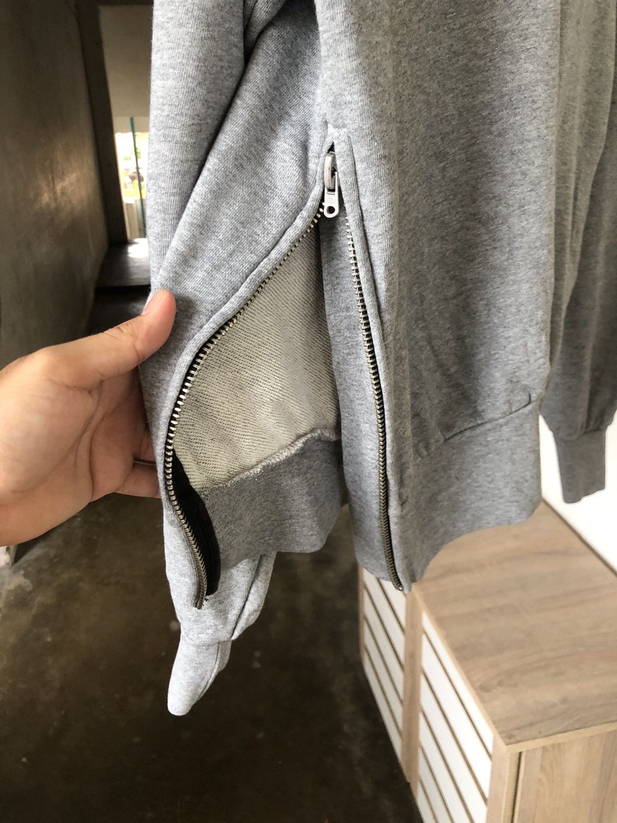 FOG Vintage Fear Of God Minimalist Zipper Side Sweatshirt Size US M / EU 48-50 / 2 - 6 Thumbnail