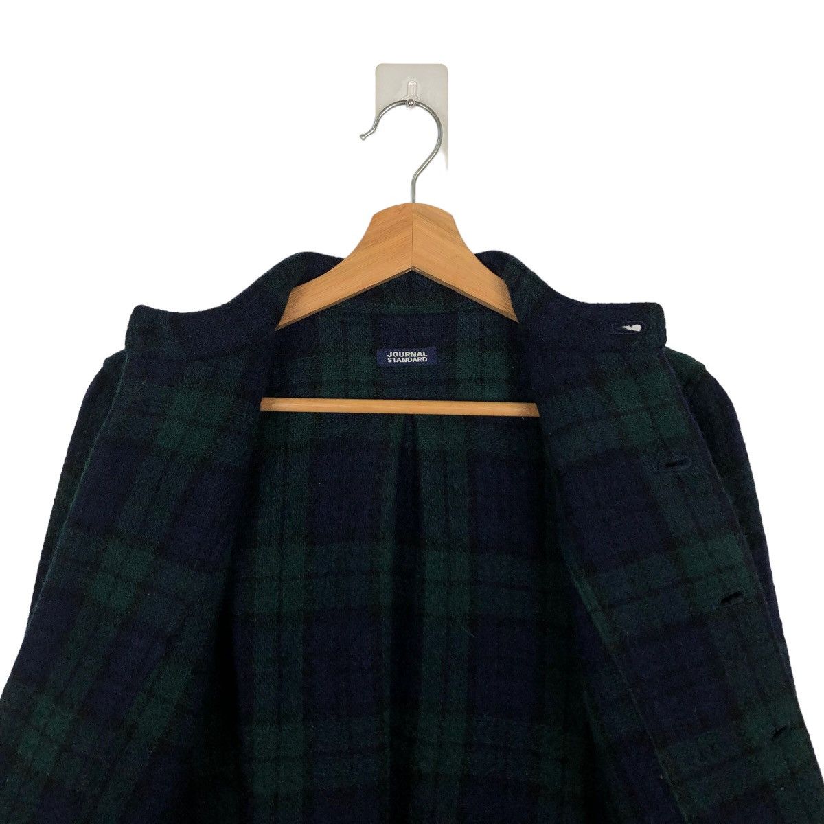 Issey Miyake FLANNEL JACKET TARTAN DESIGN JOURNAL STANDARD ISSEY MIYAKE Size US M / EU 48-50 / 2 - 10 Thumbnail
