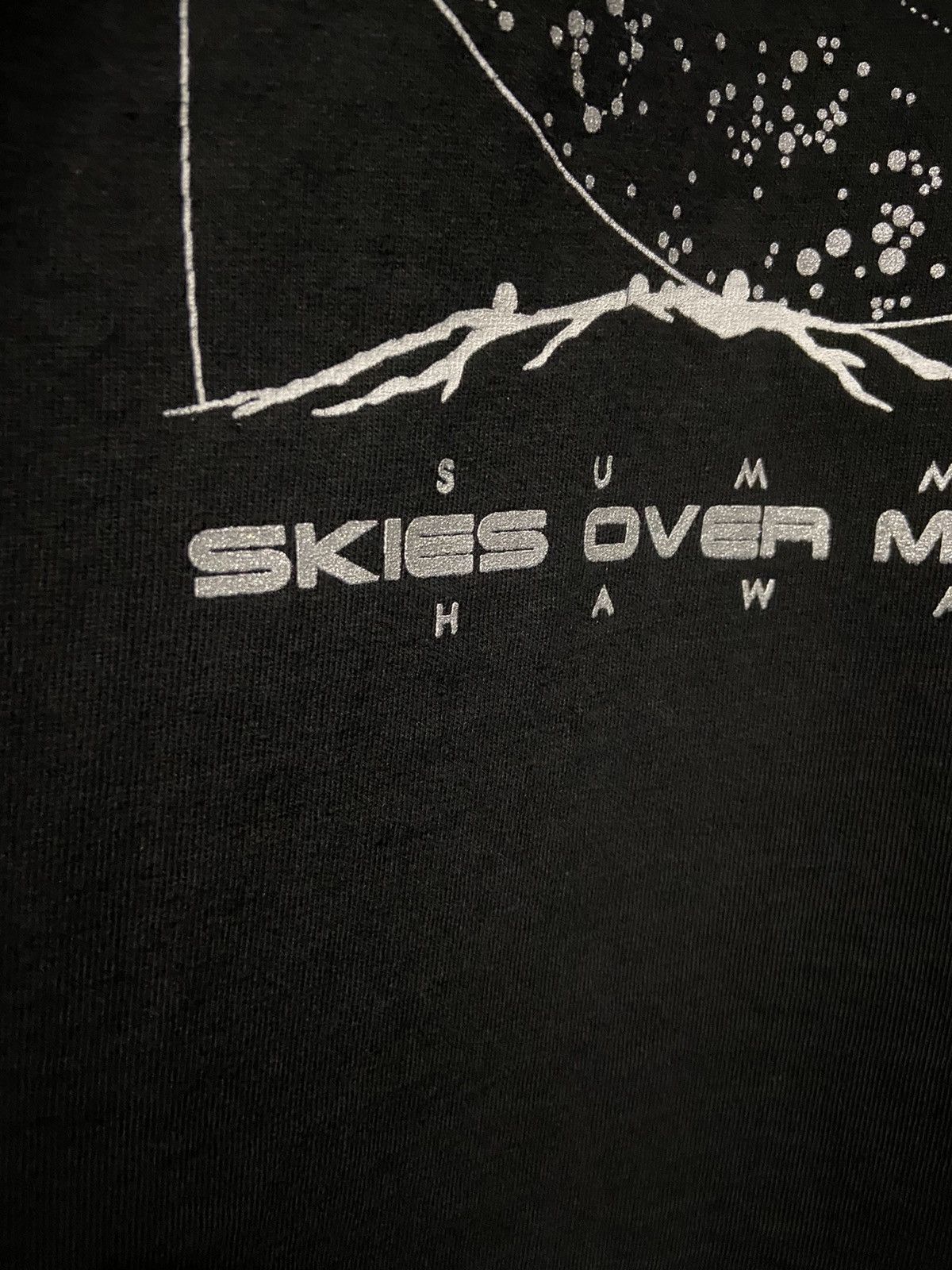 Vintage Vintage Hawaii skies over mauna kea black t shirt xl unisex Size XL / US 12-14 / IT 48-50 - 5 Thumbnail