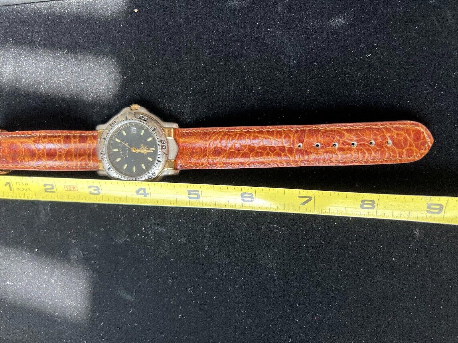 Designer Vintage Us Polo Watch Working New Battery Size ONE SIZE - 2 Thumbnail