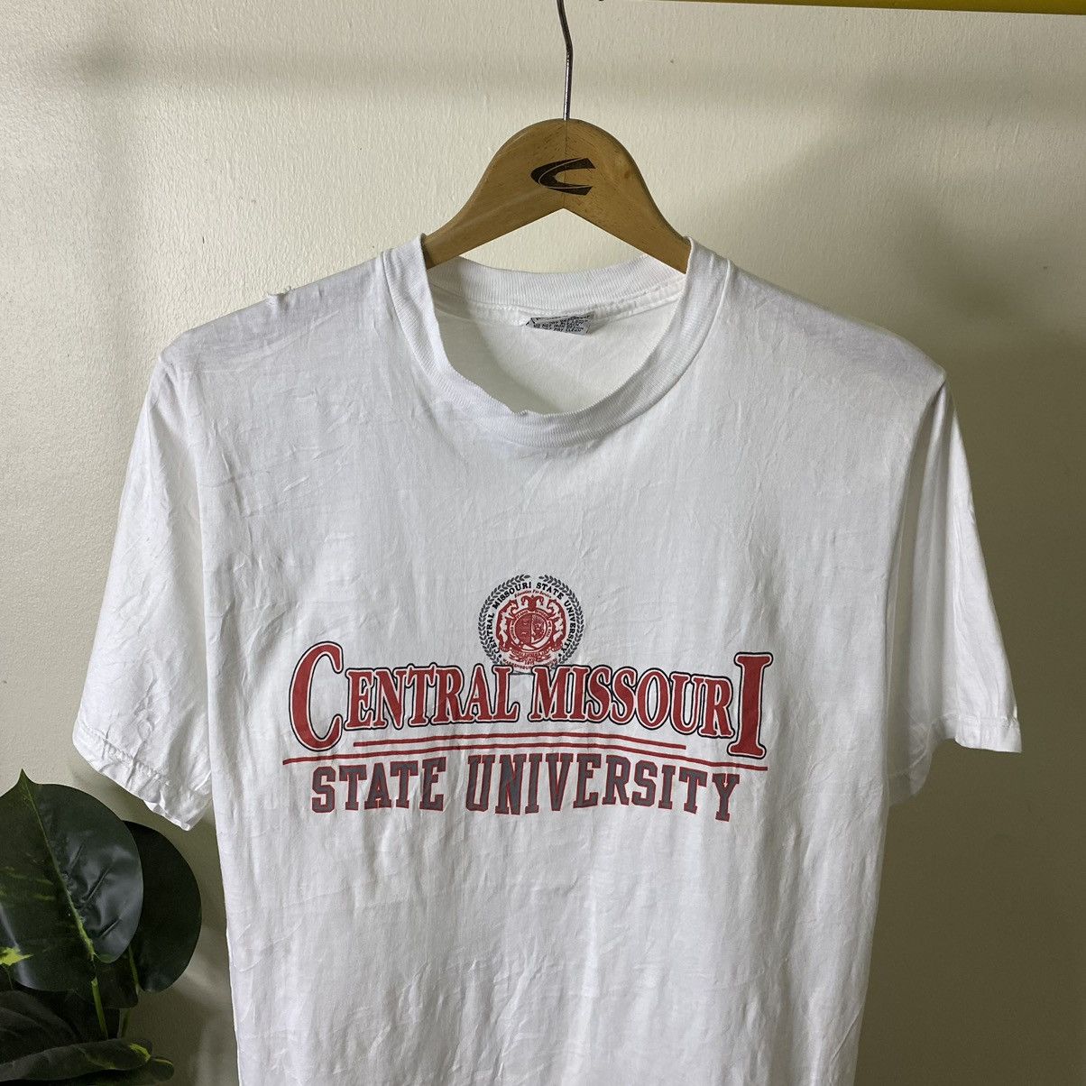 Vintage Vintage 1990s Central Missouri State University Tee Size US S / EU 44-46 / 1 - 2 Thumbnail