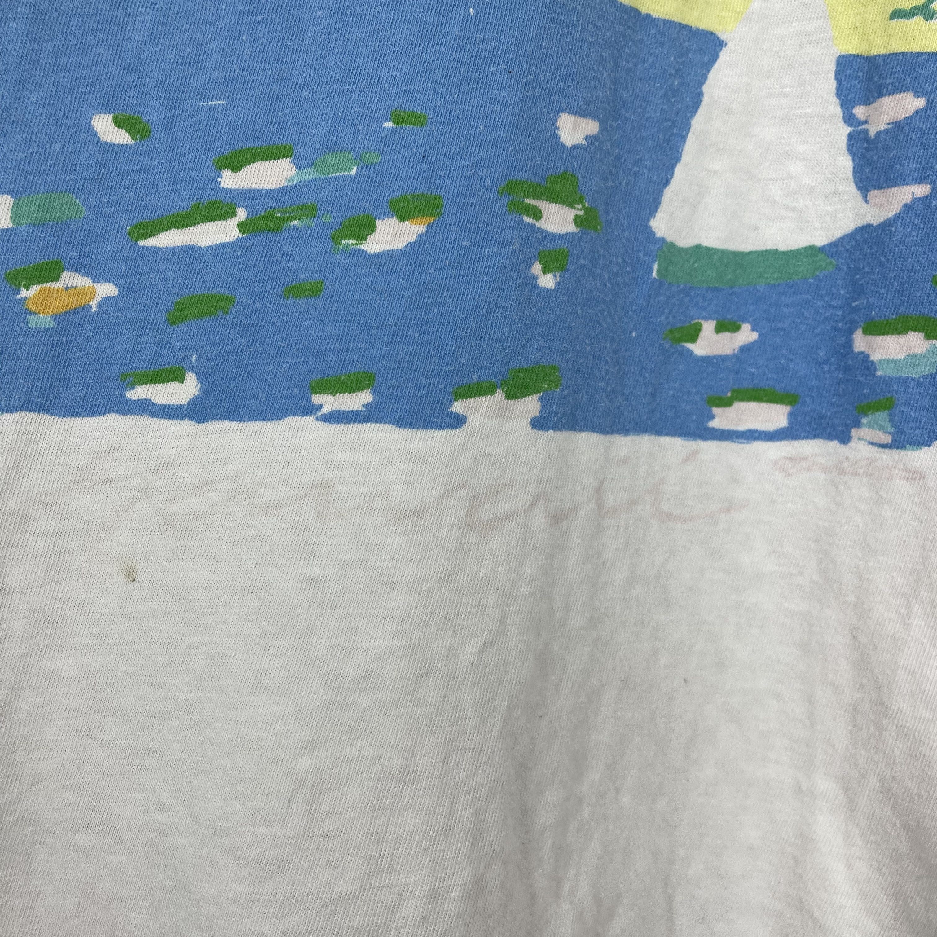 Vintage 90s Vintage HAWAII by CRAZY SHIRT Crew Neck T Shirt #2033/14 Size US M / EU 48-50 / 2 - 3 Thumbnail