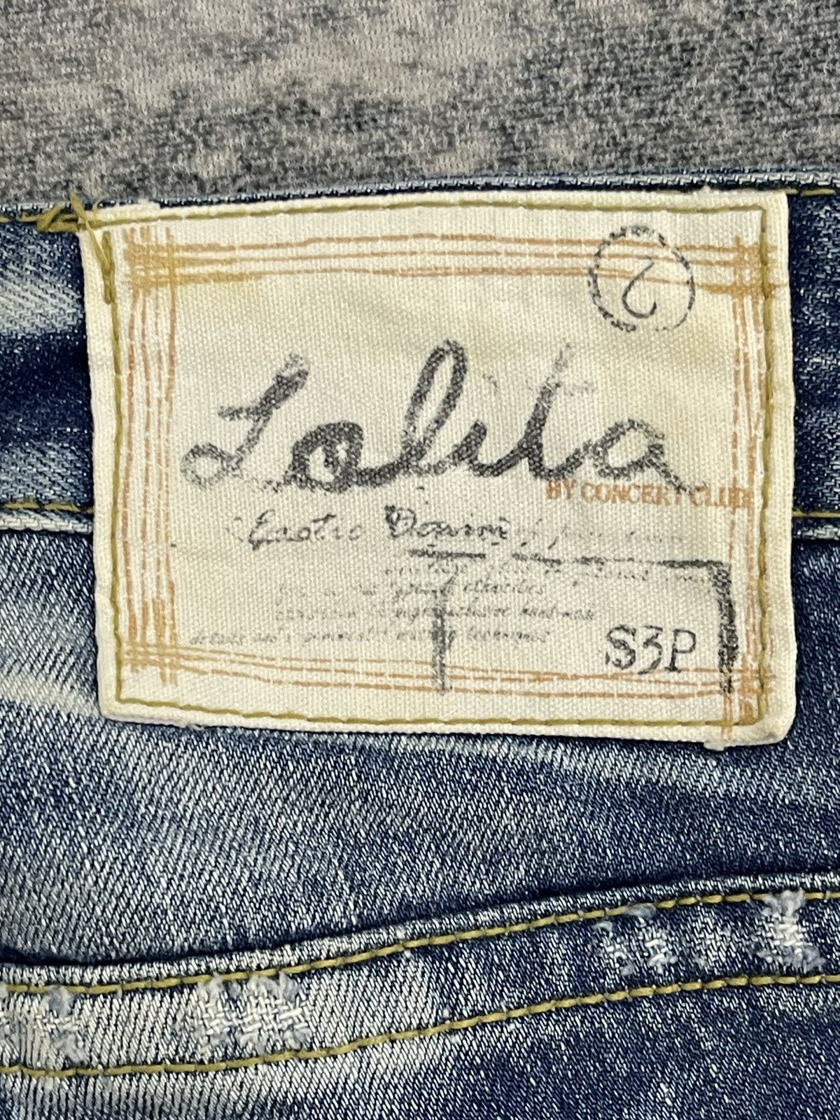 Vintage Vintage Lolita Jeans - Y2K Fairycore Distressed Denim Size US 33 - 13 Thumbnail