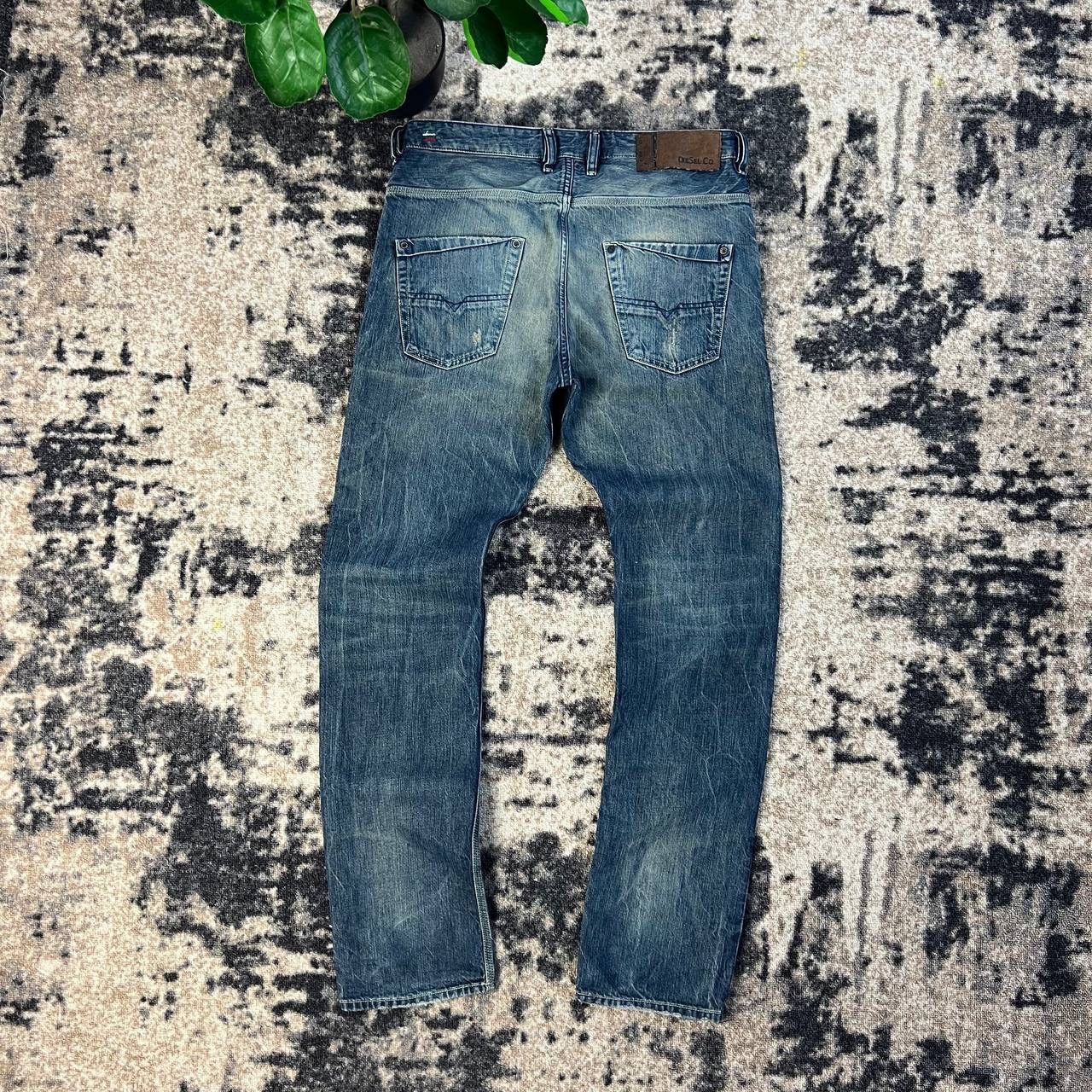 Diesel Diesel Luxury Washed Blue Denim Jeans Streetwear Y2K Size US 34 / EU 50 - 2 Thumbnail