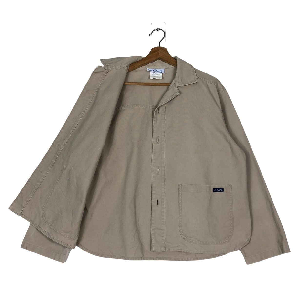 Japanese Brand 🔥Cropped Chore Biker Jacket Le Glazik France Issey Miyake Size US M / EU 48-50 / 2 - 10 Thumbnail