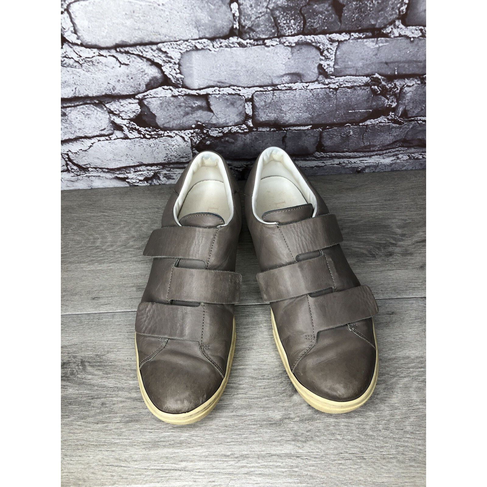 Other L'idea by Lori Gray Leather Comfort Strap Sneakers Shoes Wom Size US 10.5 / IT 40.5 - 13 Thumbnail