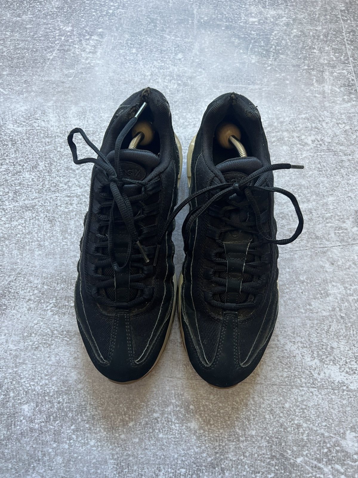 Nike Air Max 95 Triple Black Size US 10 / EU 43 - 5 Thumbnail