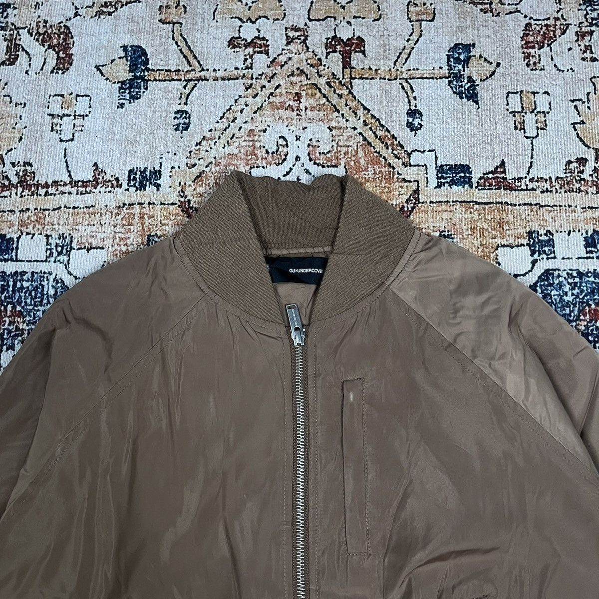 Undercover GUxUndercover Bomber Jacket Beige Size US L / EU 52-54 / 3 - 4 Thumbnail
