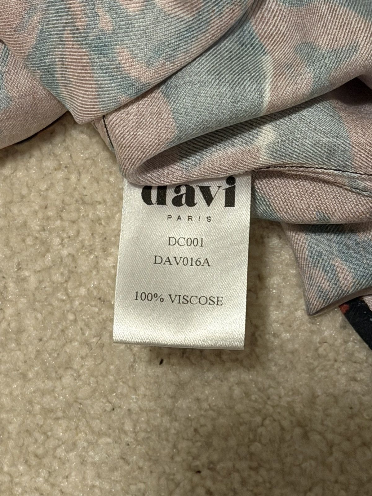 SSENSE Davi Paris Red Floral Button-Up NWT Size US M / EU 48-50 / 2 - 4 Thumbnail