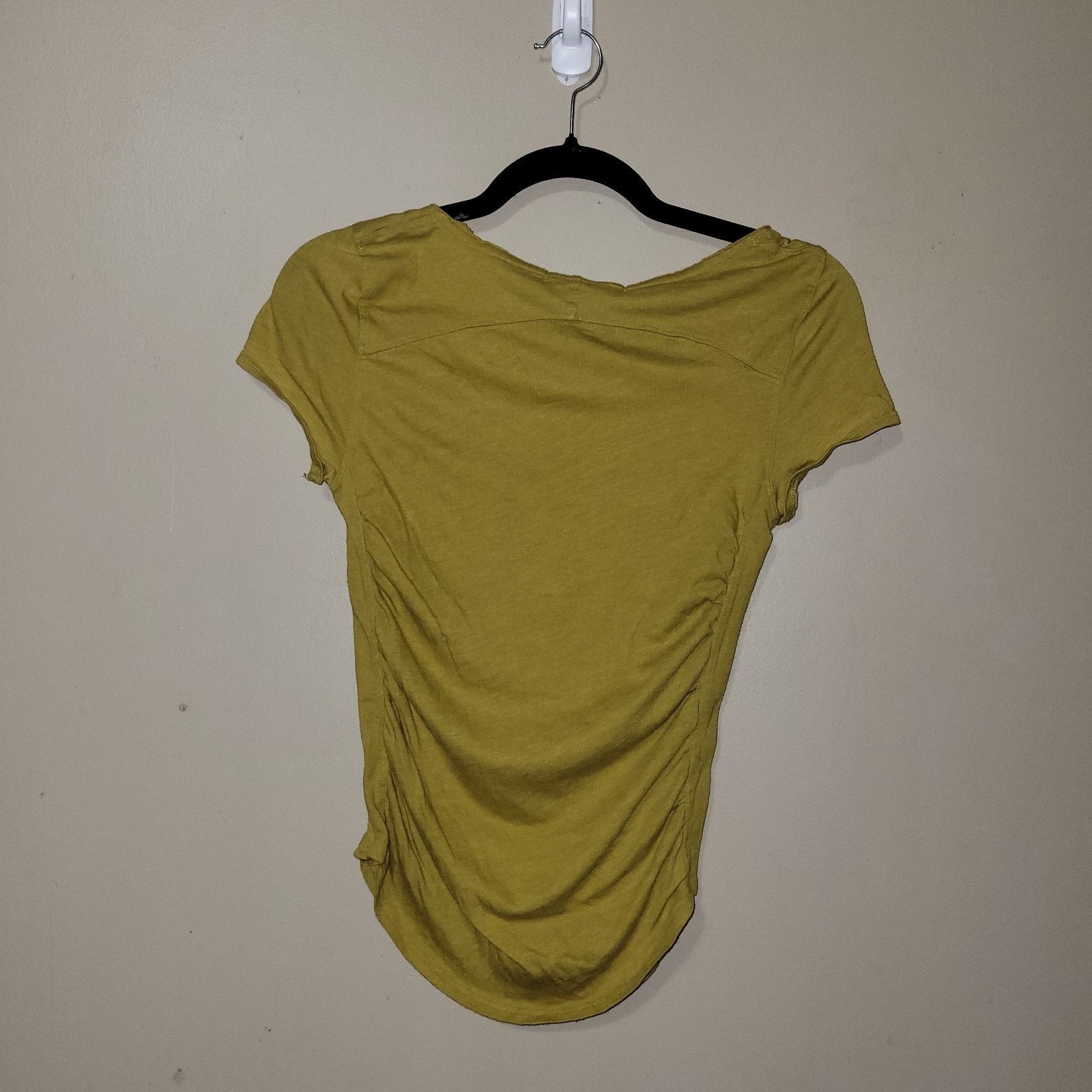Free People Free People Cinched Side Top Yellow Size Small. Minimalist Size S / US 4 / IT 40 - 5 Thumbnail