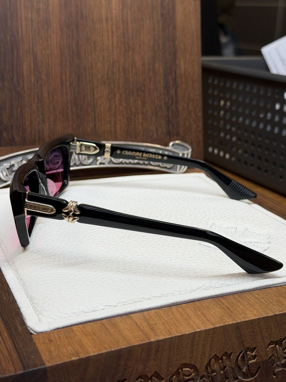 Chrome Hearts Chrome Hearts Cliterally Sunglasses Size ONE SIZE - 6 Thumbnail
