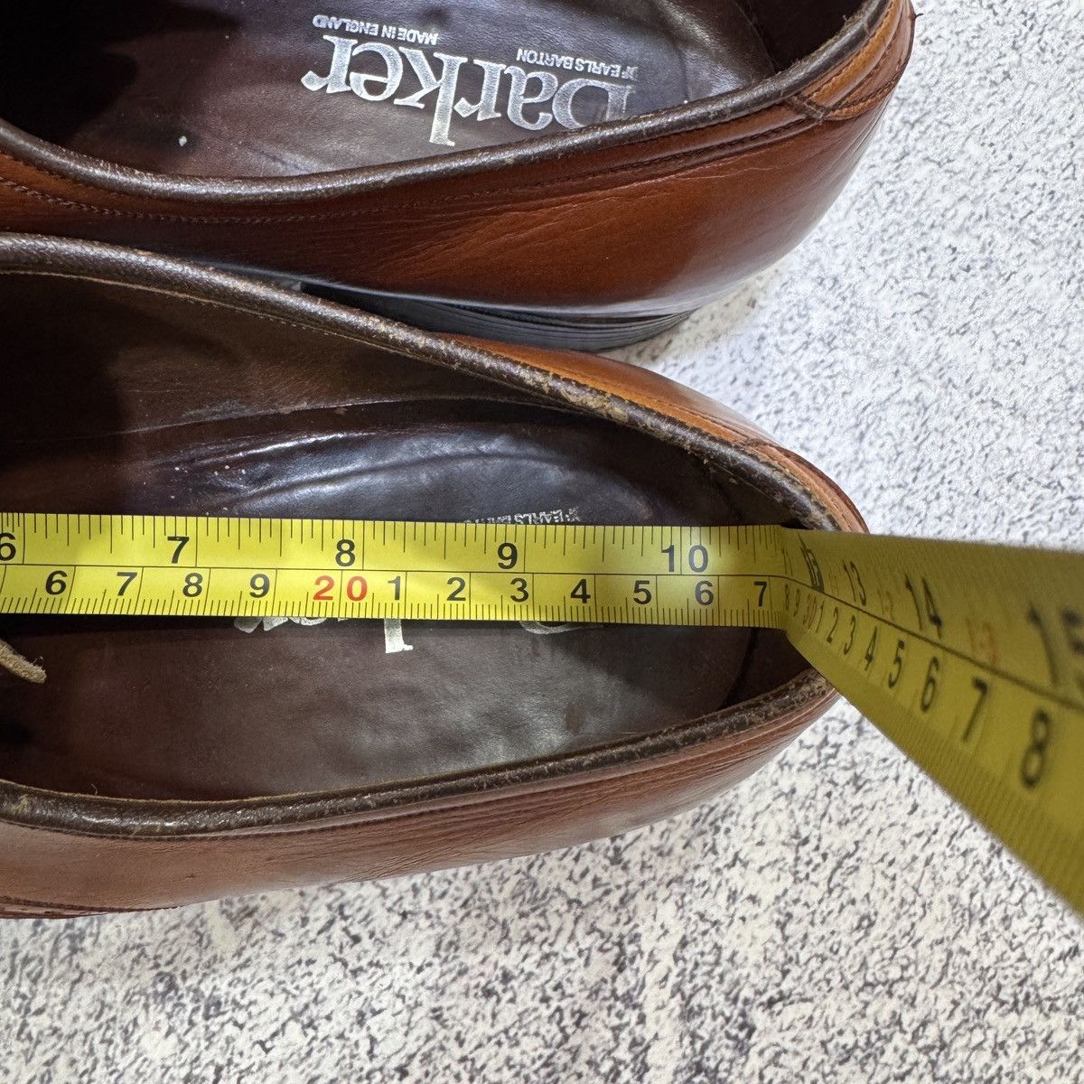 Barker Barker Vintage Brown Derbies US8.5 UK7.5 EU41.5 Size US 8.5 / EU 41-42 - 16 Thumbnail