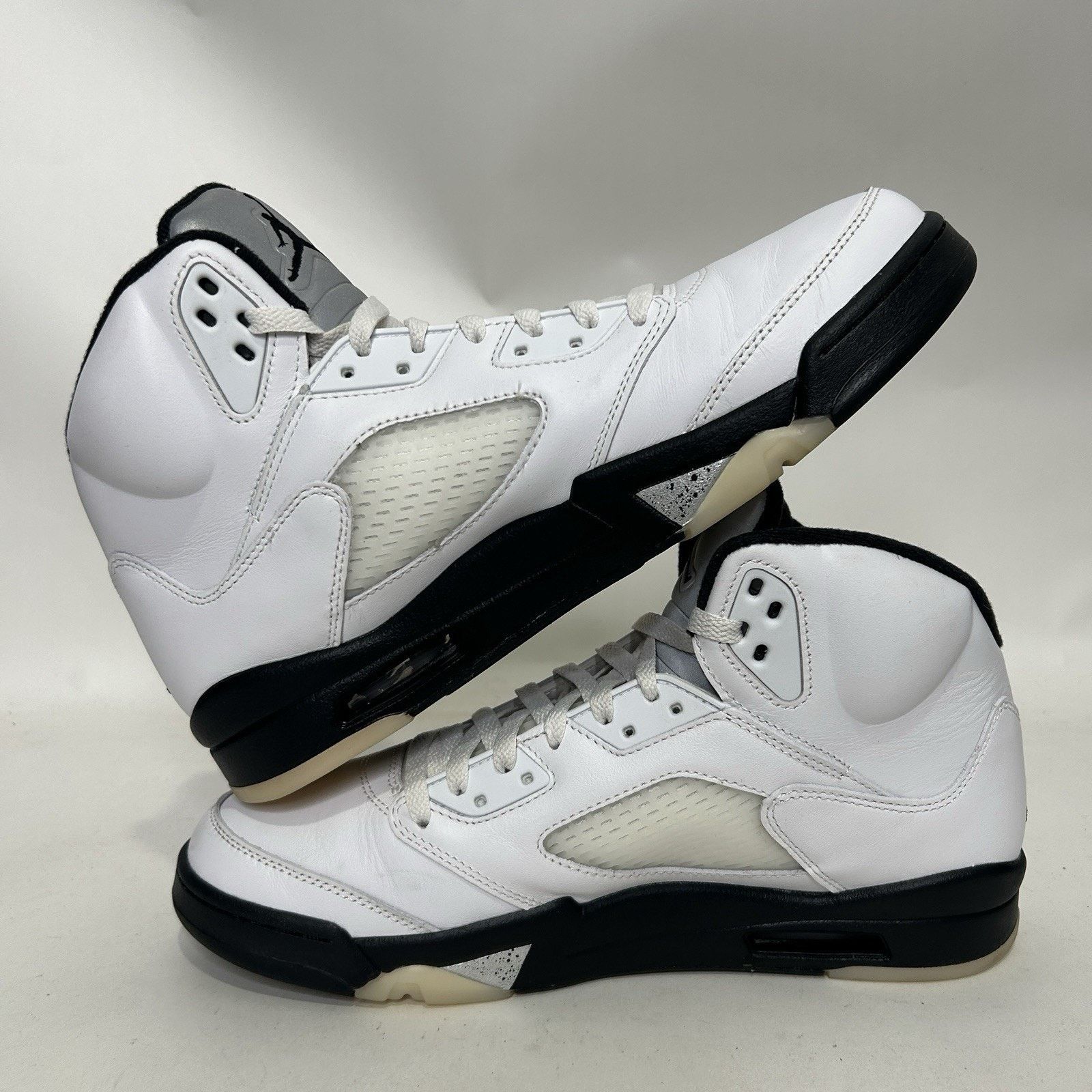 Jordan Brand Nike Air Jordan 5 Retro OG “Reverse Metallic/White Black” Size US 11.5 / EU 44-45 - 3 Thumbnail