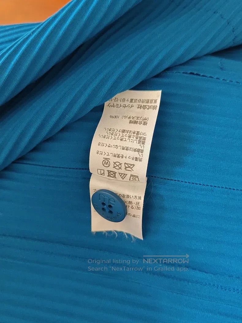 Issey Miyake Issey Miyake size:one size Blue Coat Size XXS / US 00 / IT 34 - 3 Thumbnail