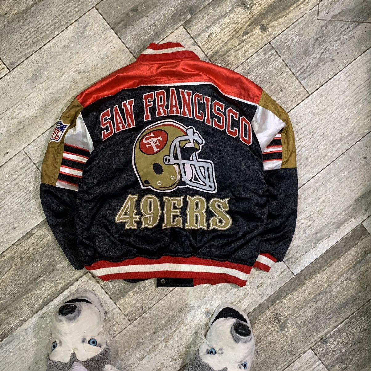 NFL × Vintage ✅OFFERS. SAN FRANCISCO JACKET WITH FOOTBALL HELMET Size US L / EU 52-54 / 3 - 2 Thumbnail