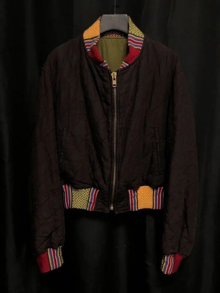 Yohji Yamamoto Yohji Yamamoto Pour Homme 93SS Runway Cotton Filled Bomber Size US M / EU 48-50 / 2 - 1 Thumbnail