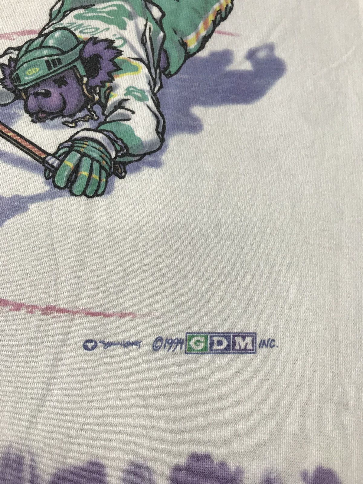Grateful Dead 90s Liquid Blue The Grateful Dead Steal Your Faceoff Tie Dye Size US M / EU 48-50 / 2 - 9 Thumbnail