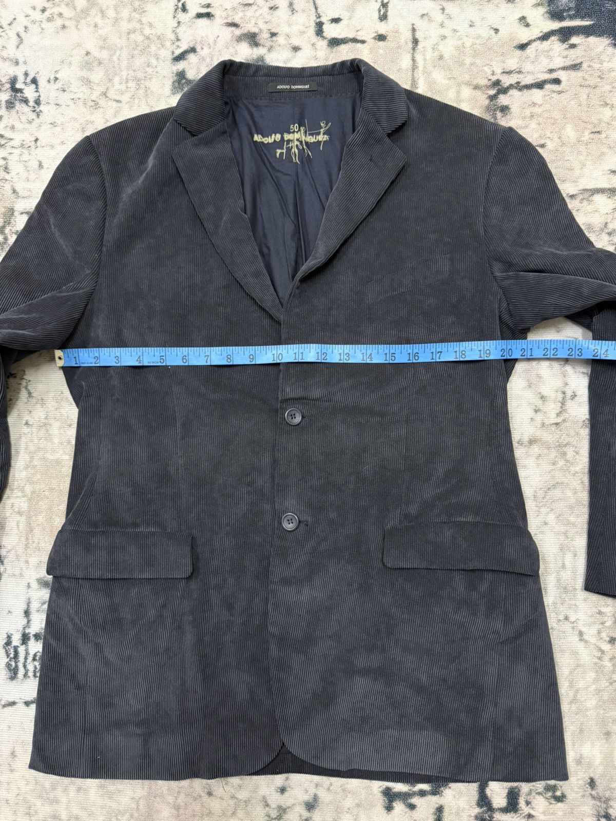 Adolfo Dominguez × Japanese Brand × Vintage Adolfo dominguez cudroy Coats Jacket Size US M / EU 48-50 / 2 - 14 Thumbnail