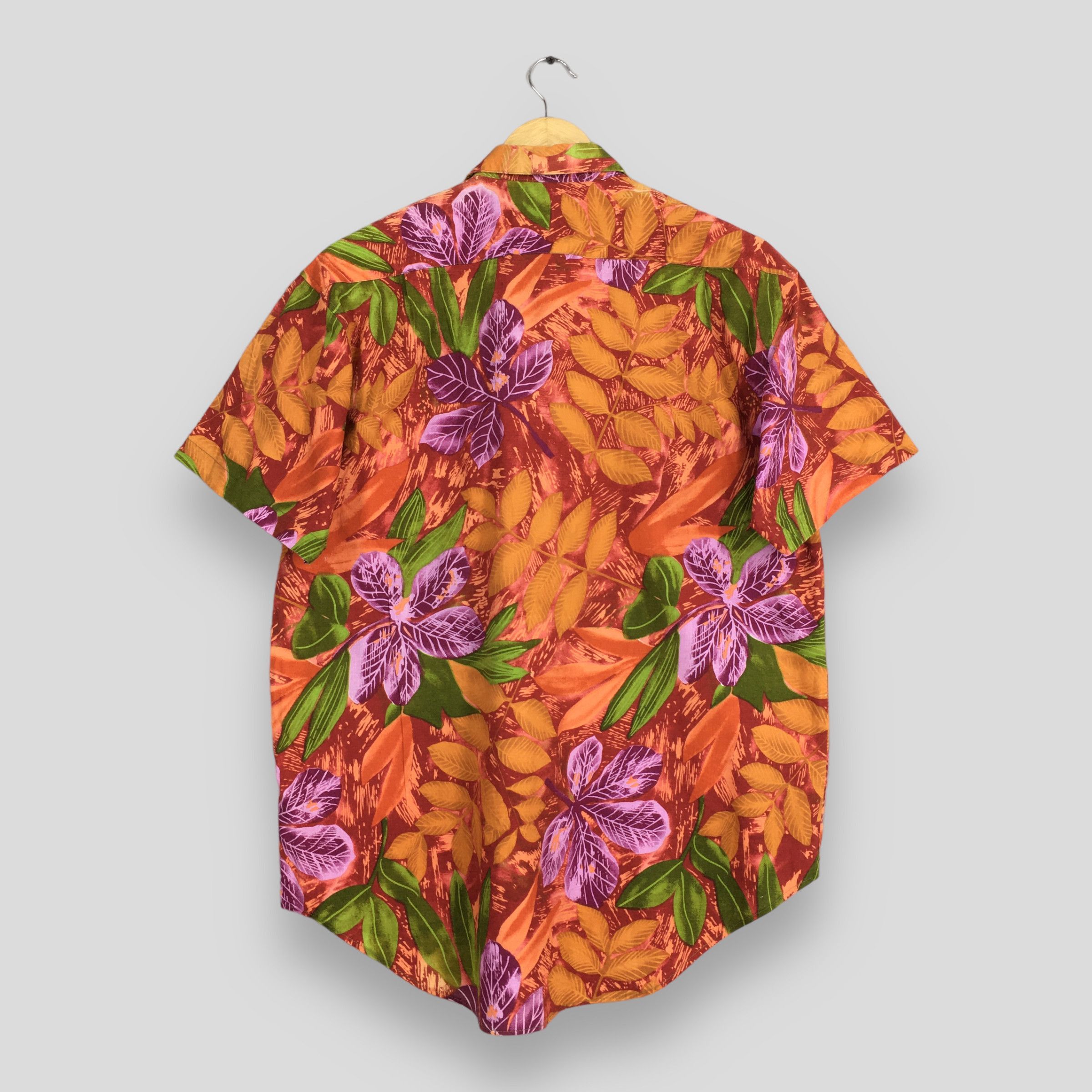 Other Vintage 90s Leaves Hawaii Aloha Shirts Medium Size US M / EU 48-50 / 2 - 7 Thumbnail