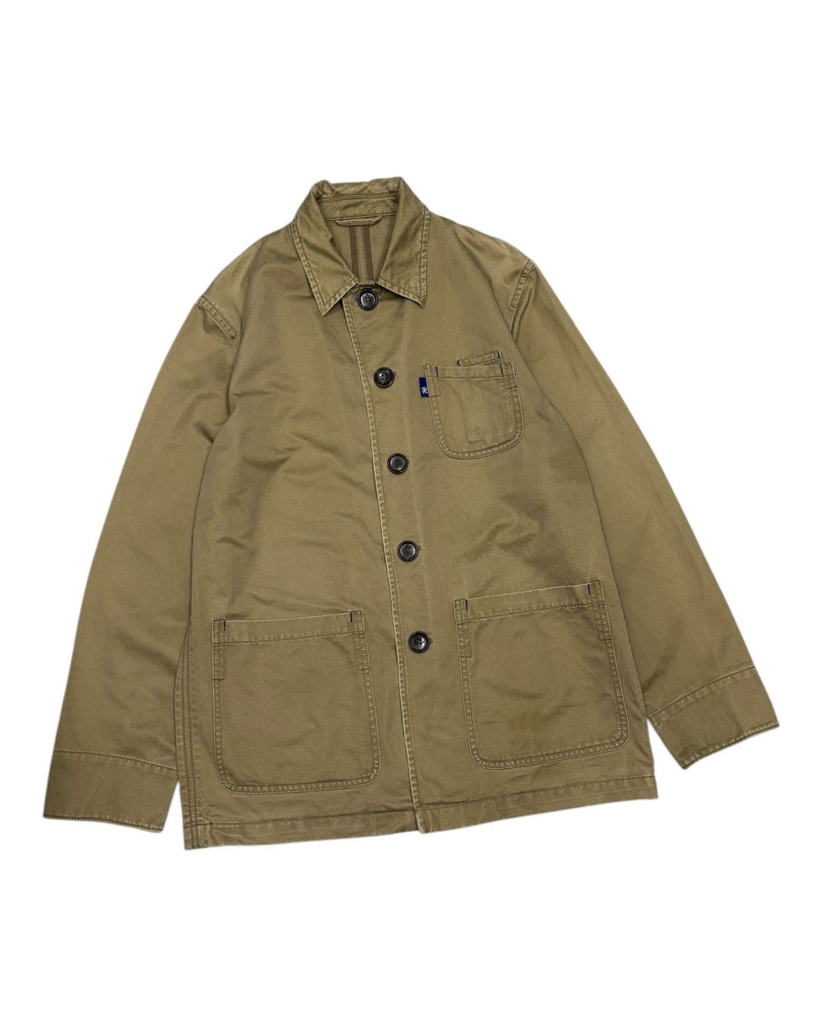If Six Was Nine × Le Grande Bleu (L.G.B.) × R.Newbold 🔥R.NEWBOLD BUTTON CHORE JACKET LIKE VISVIM Size US M / EU 48-50 / 2 - 12 Thumbnail