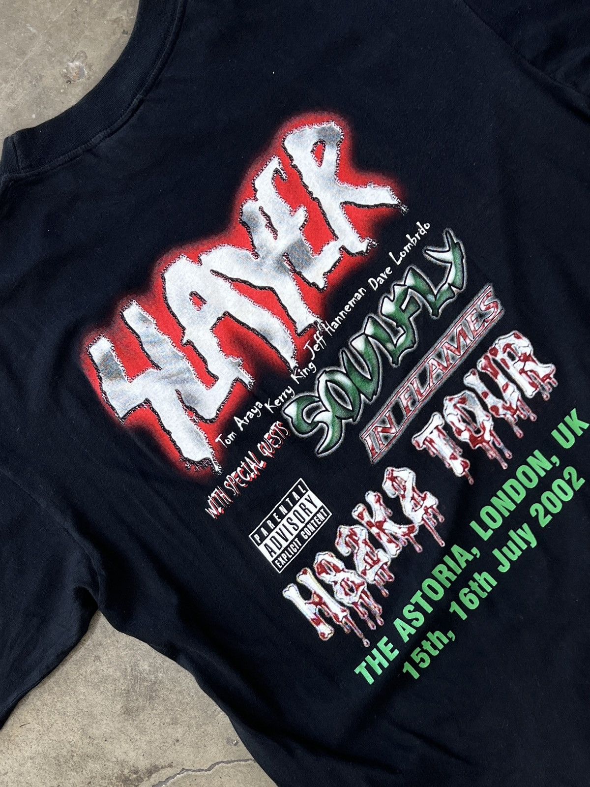 Band Tees Vintage 2002 Slayer God Hates Us All Tee XL Size US XL / EU 56 / 4 - 4 Thumbnail